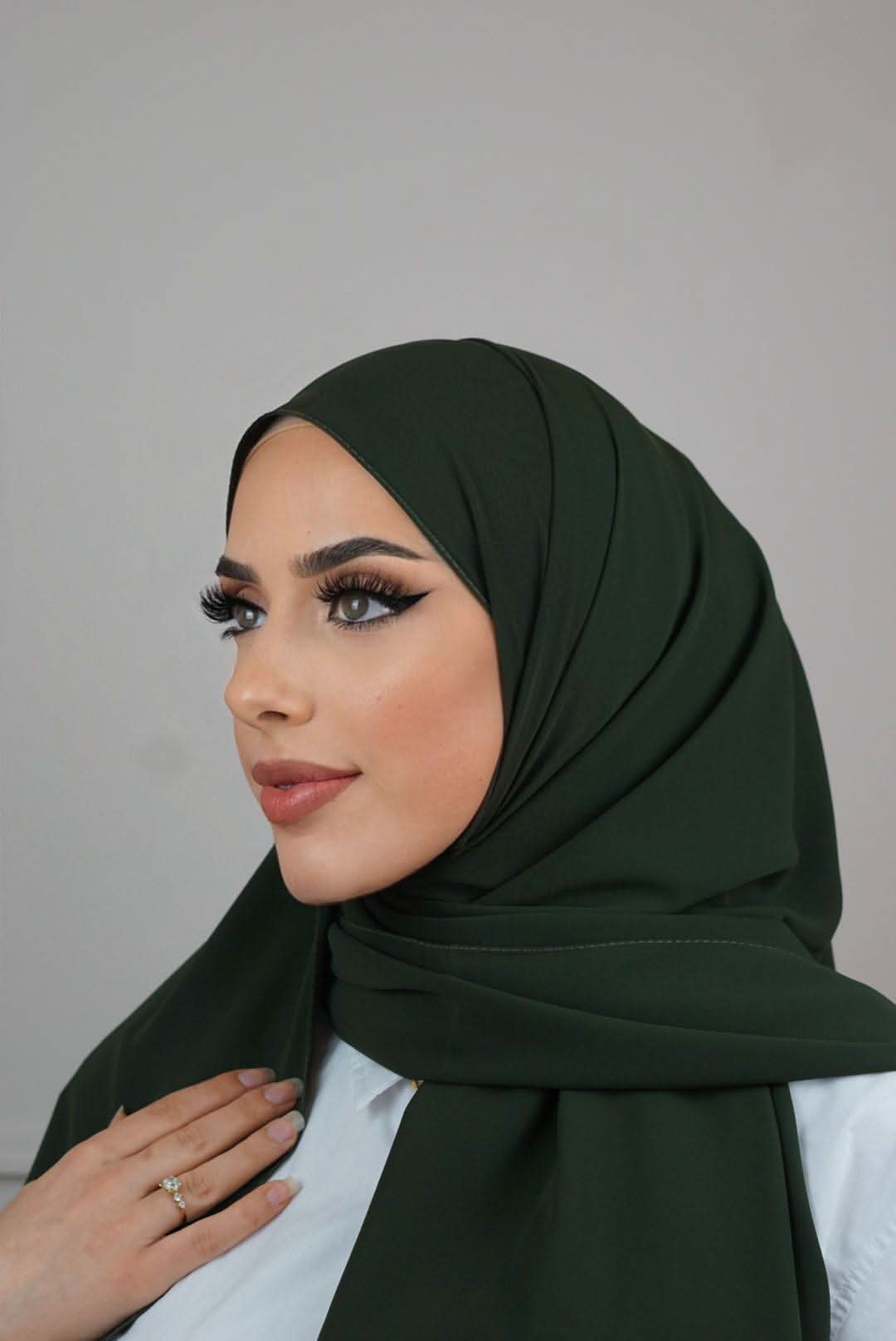 Medina Seide - Firs Green - Losyana.Shop