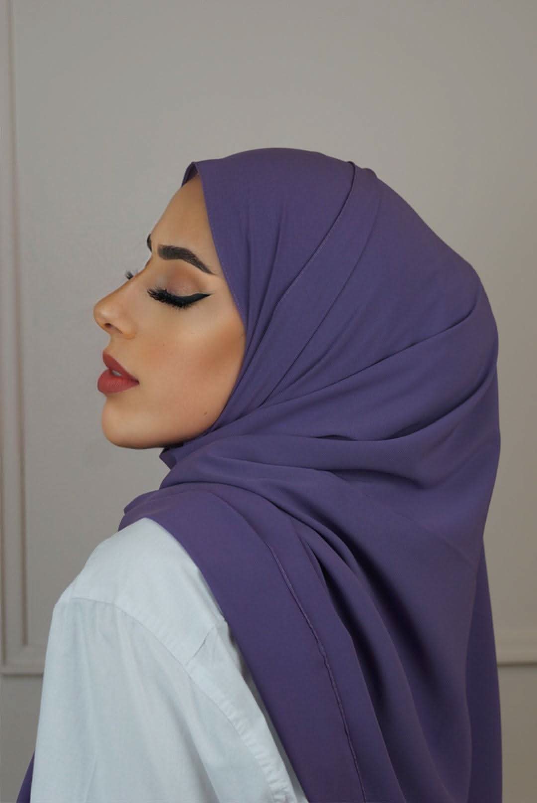 Medina Seide - Violet - Losyana.Shop