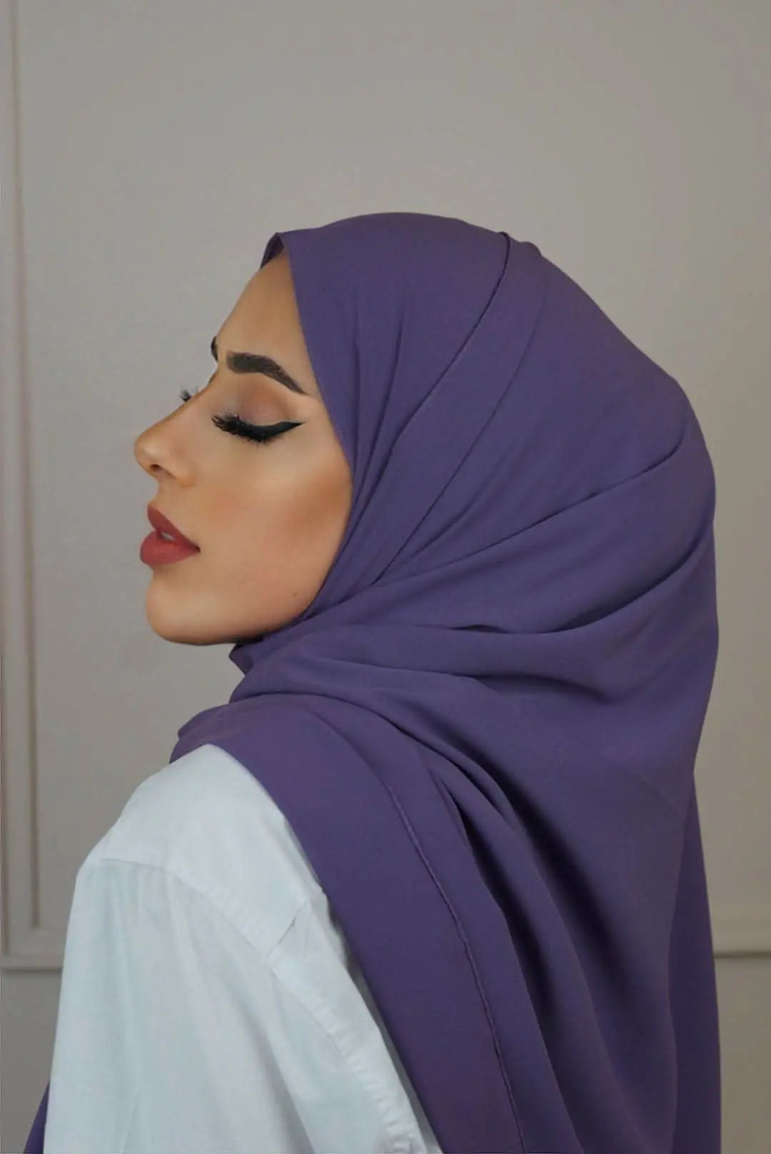 Medina Seide - Violet - Losyana.Shop