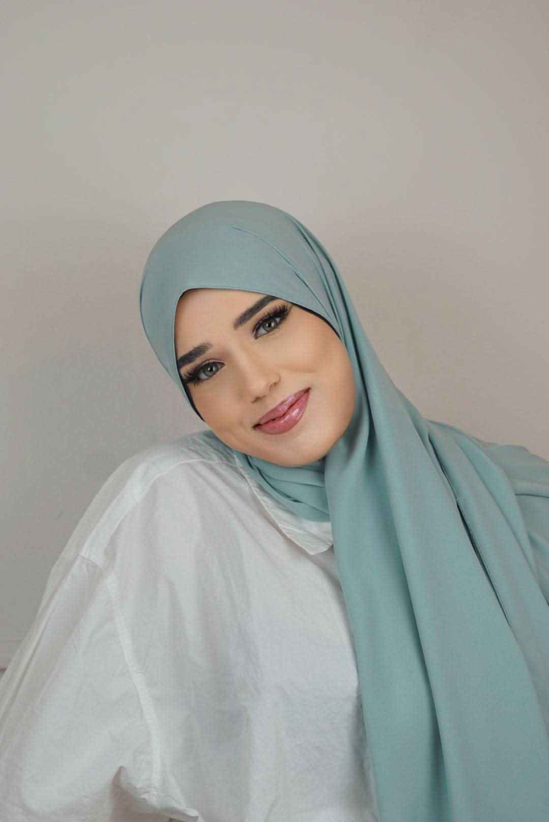 Medina Seide - Mint - Losyana.Shop