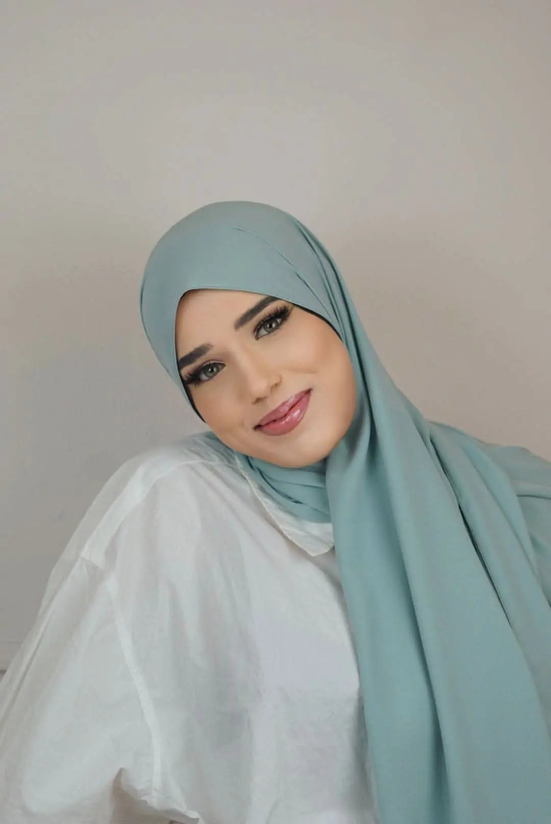 Medina Seide - Mint - Losyana.Shop