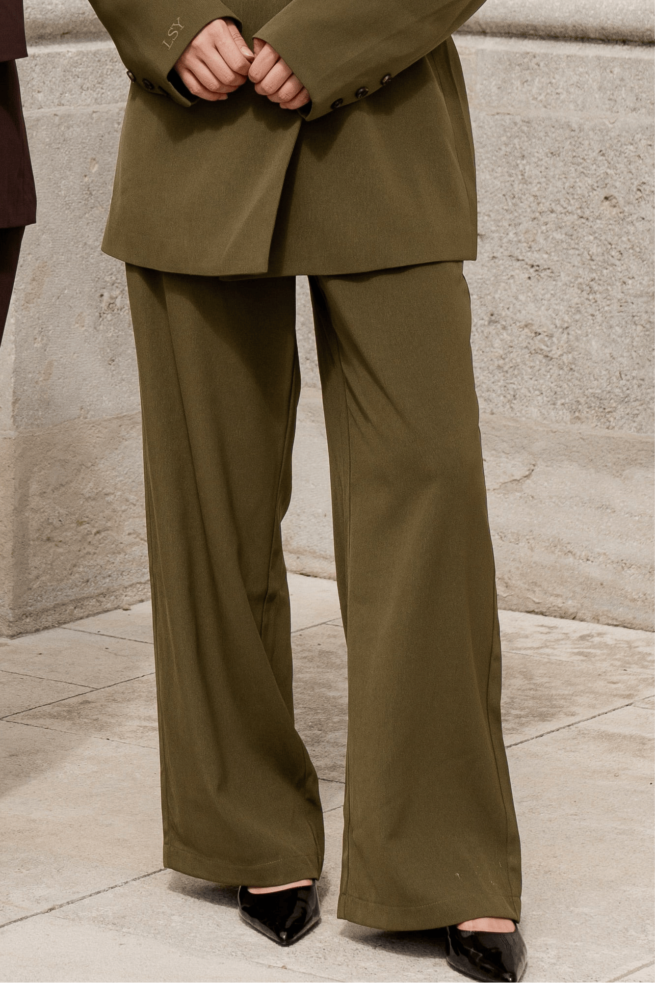 the noble pants - olive | LOSYANA the noble pants - olive | LOSYANA