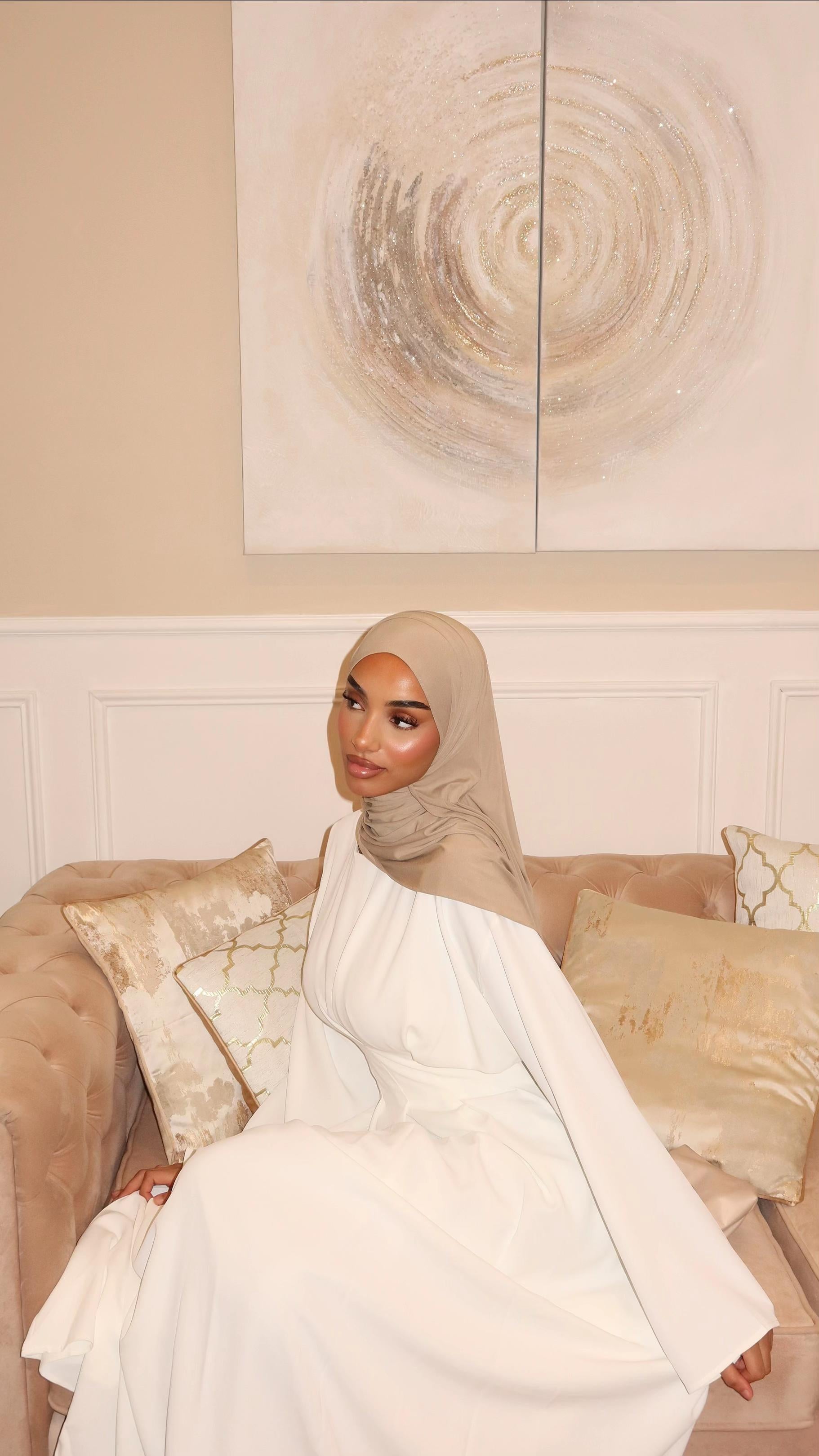 the corset dress - white