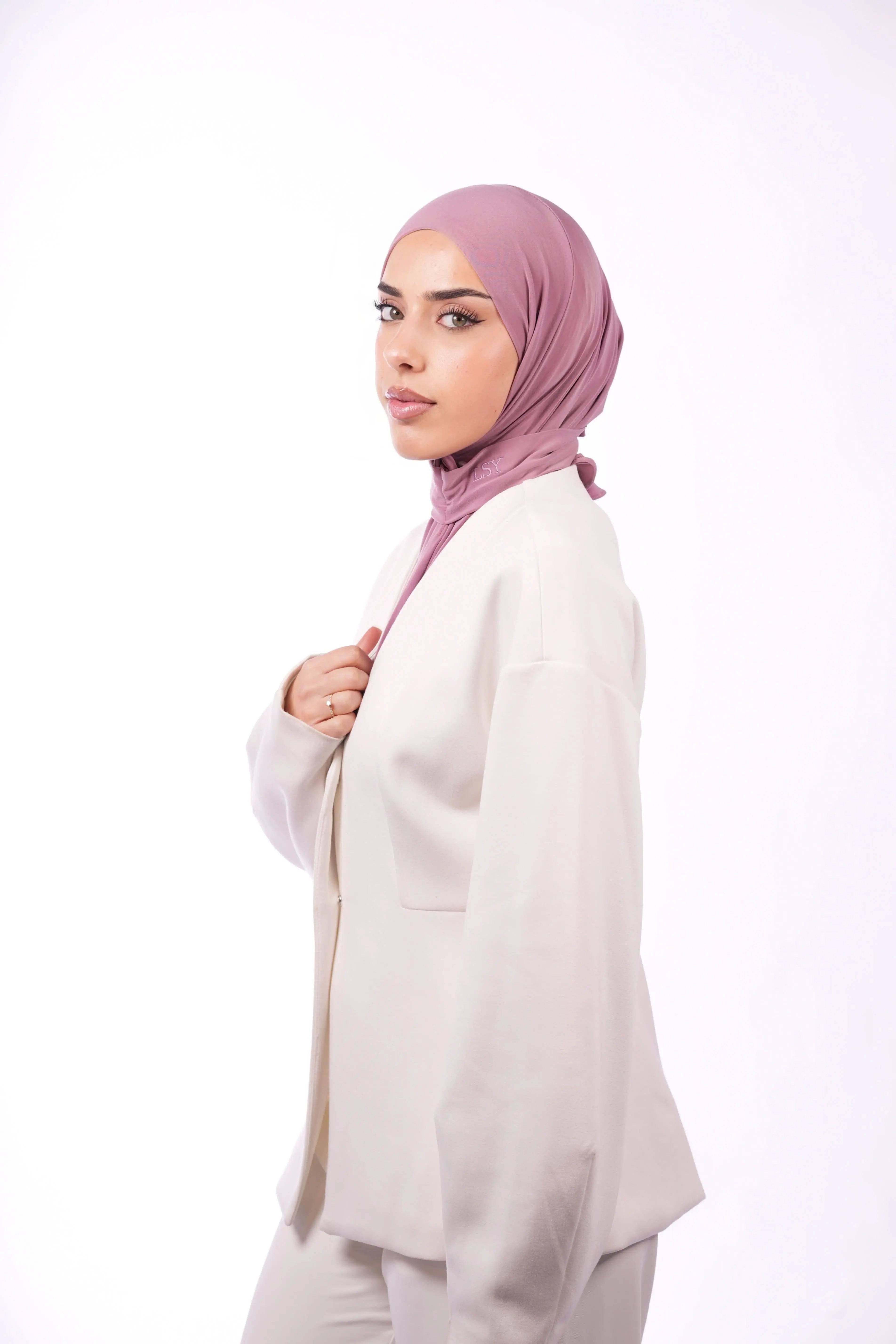 Instant Hijab - dusty rose | LOSYANA – Schneller, moderner Hijab