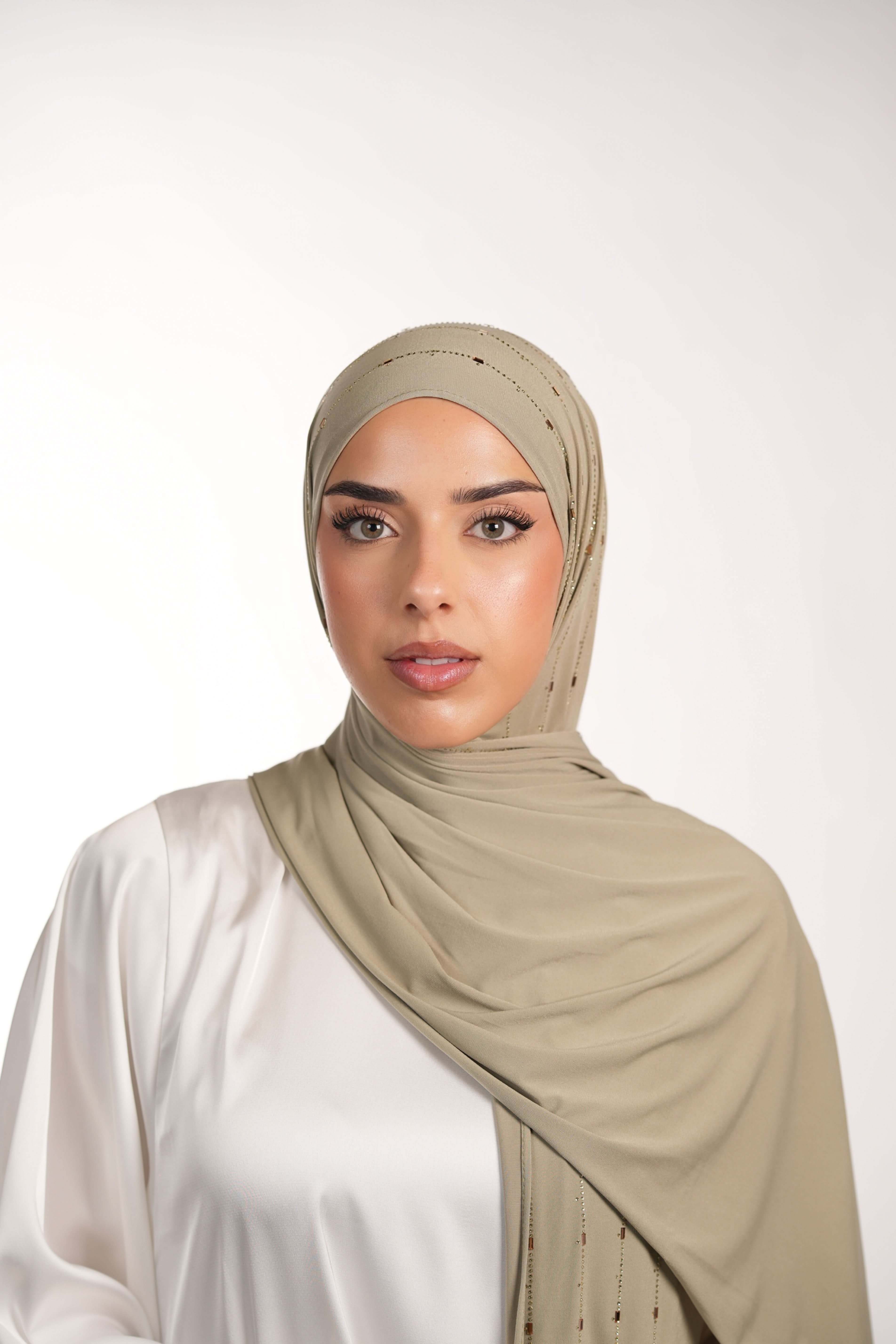 Premium Jersey Strass - pistachio - Losyana.Shop