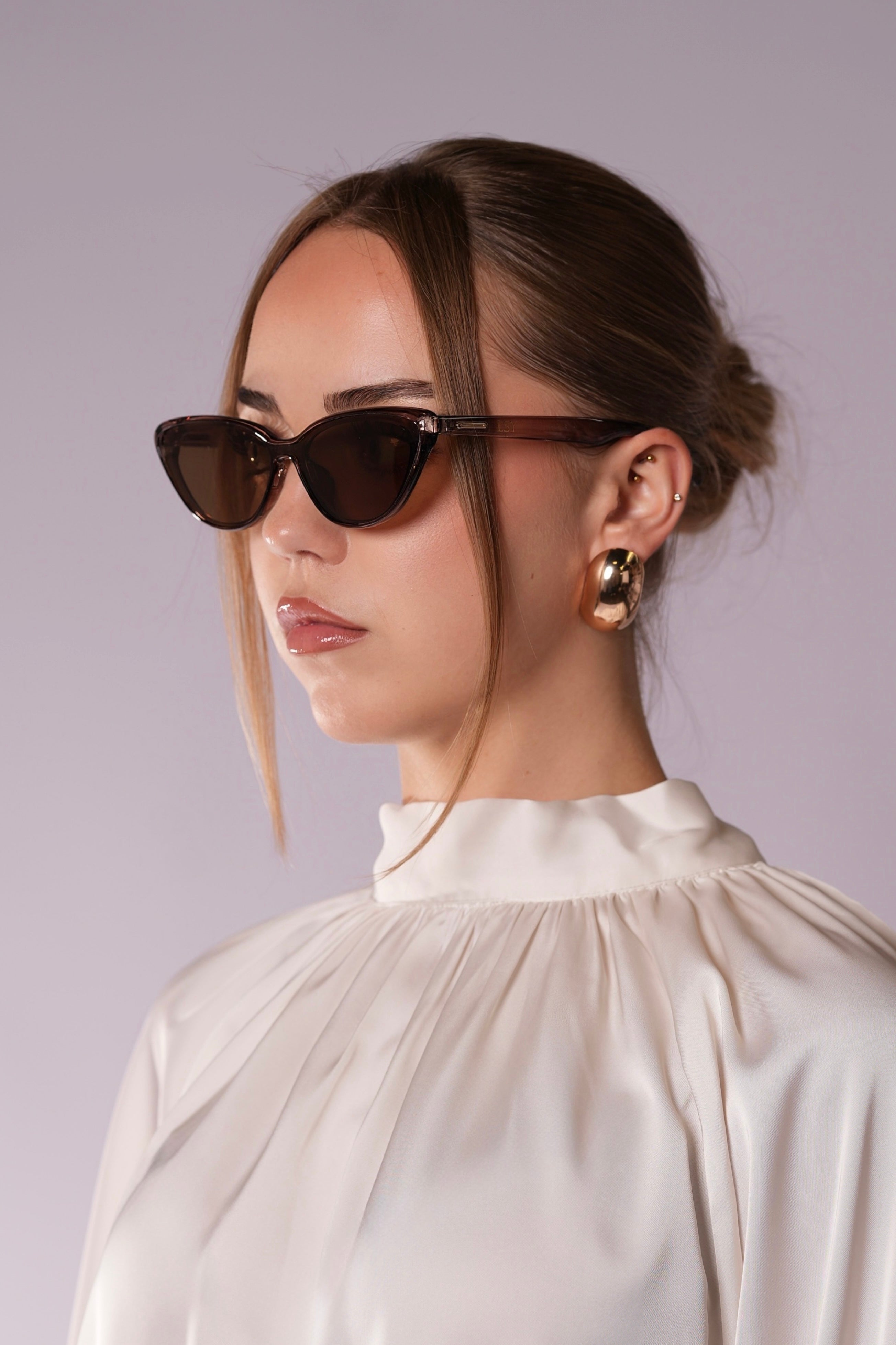 LSY Sun Glasses - Brown
