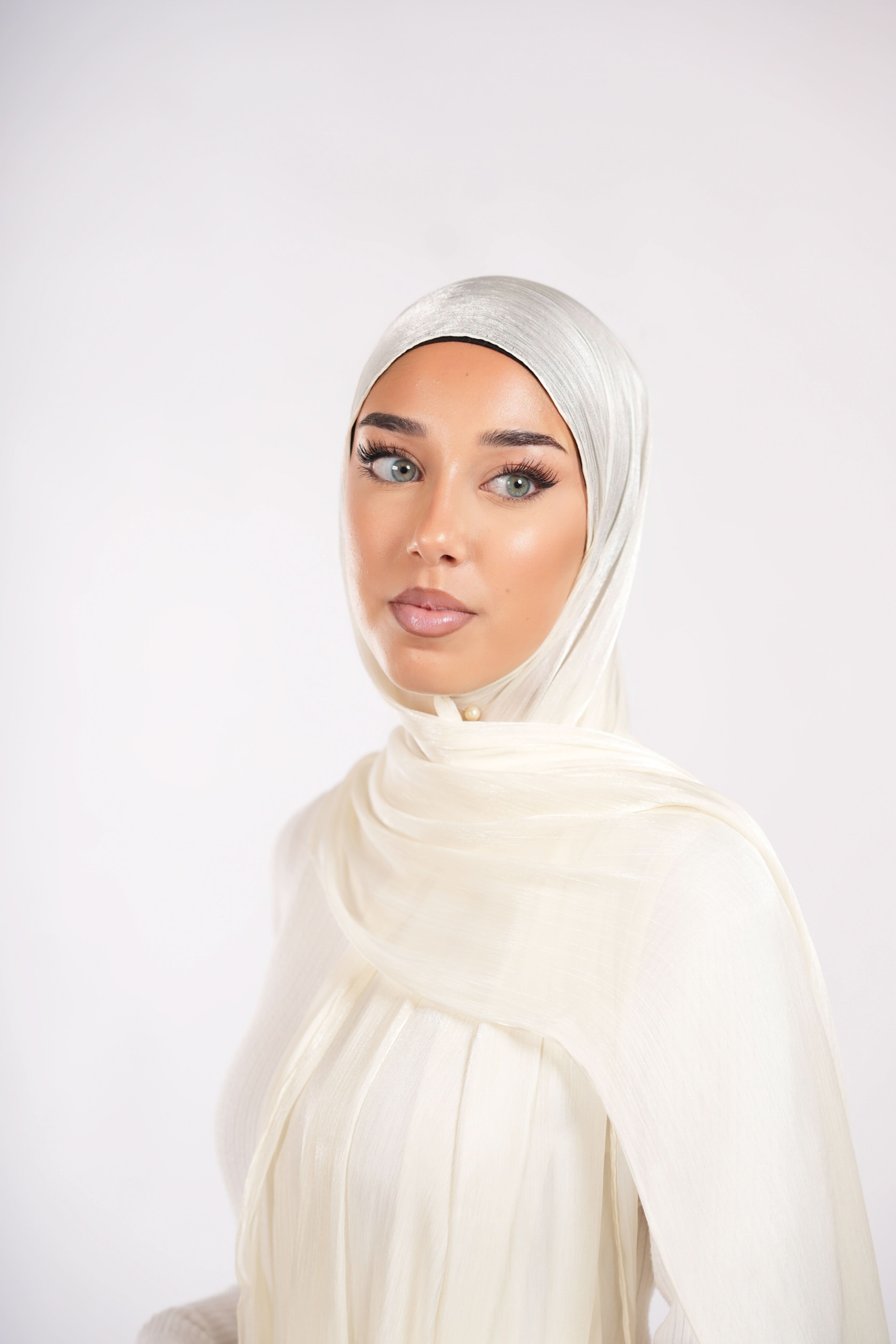 Organza Hijab - Vanilla - Losyana.Shop