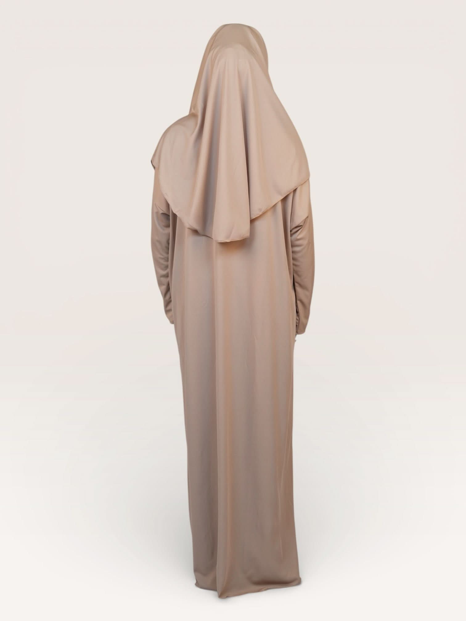 prayer dress medina - beige - Losyana.Shop