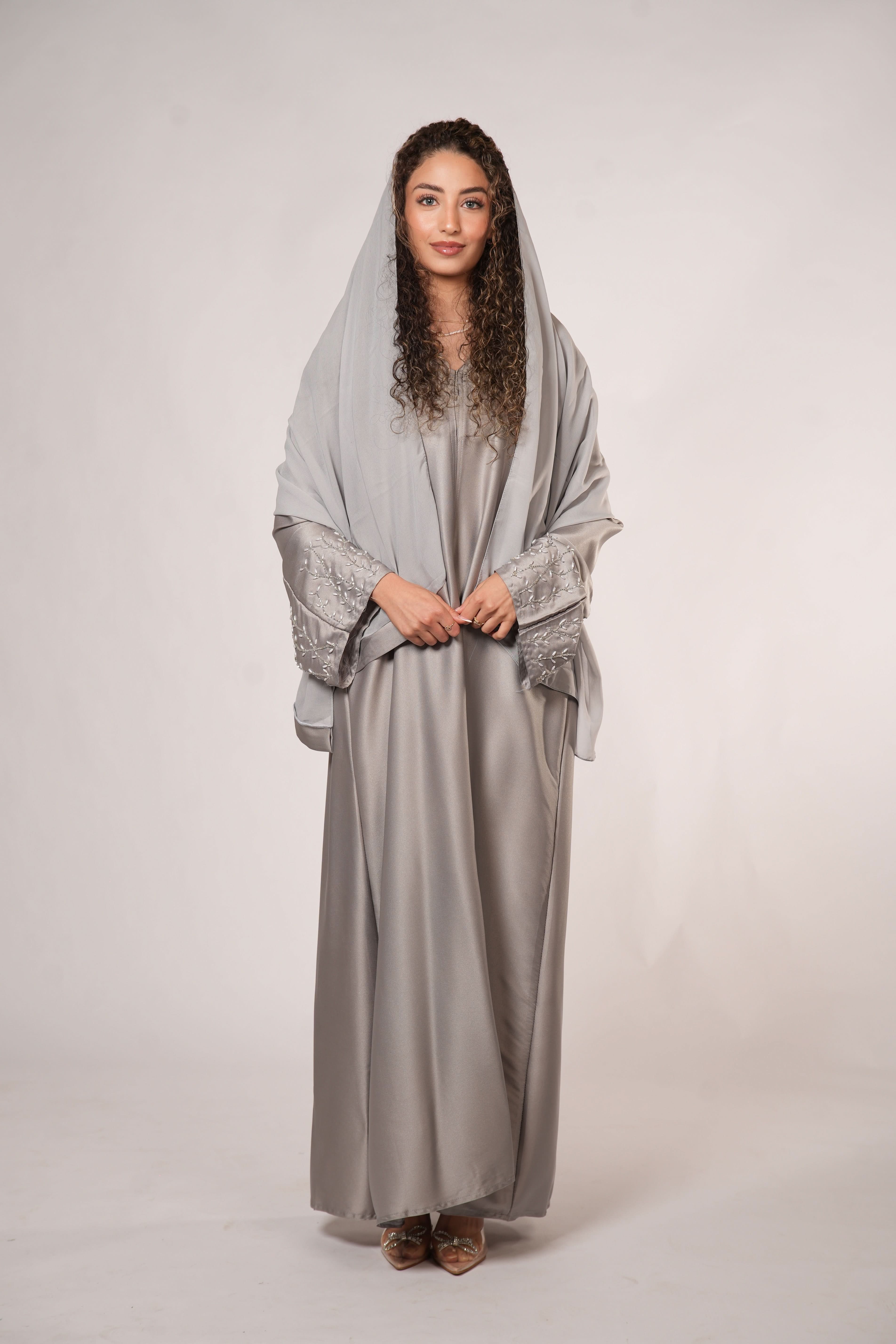 Mira Abaya - moon - Losyana.Shop