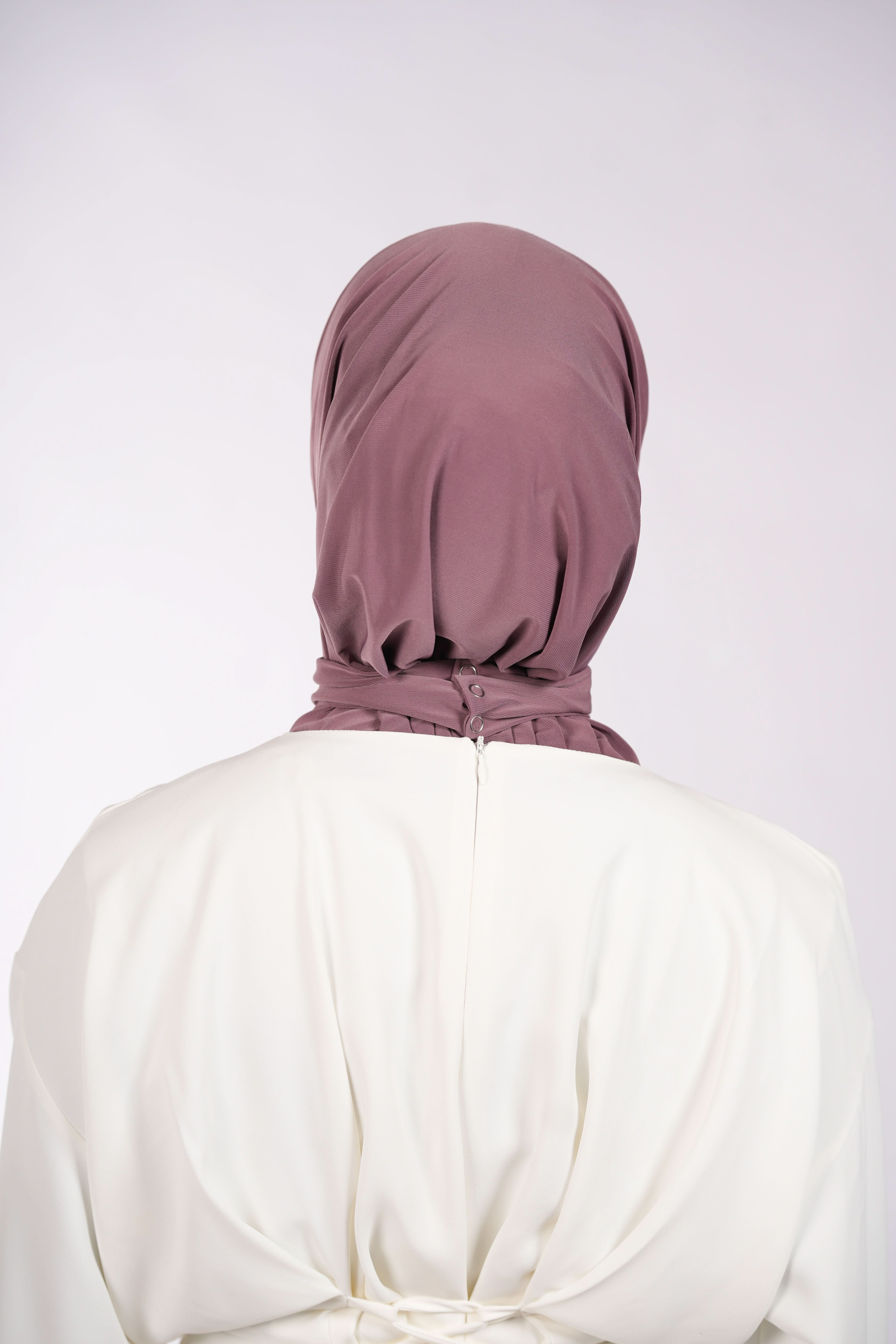 Instant Hijab - dark lavender