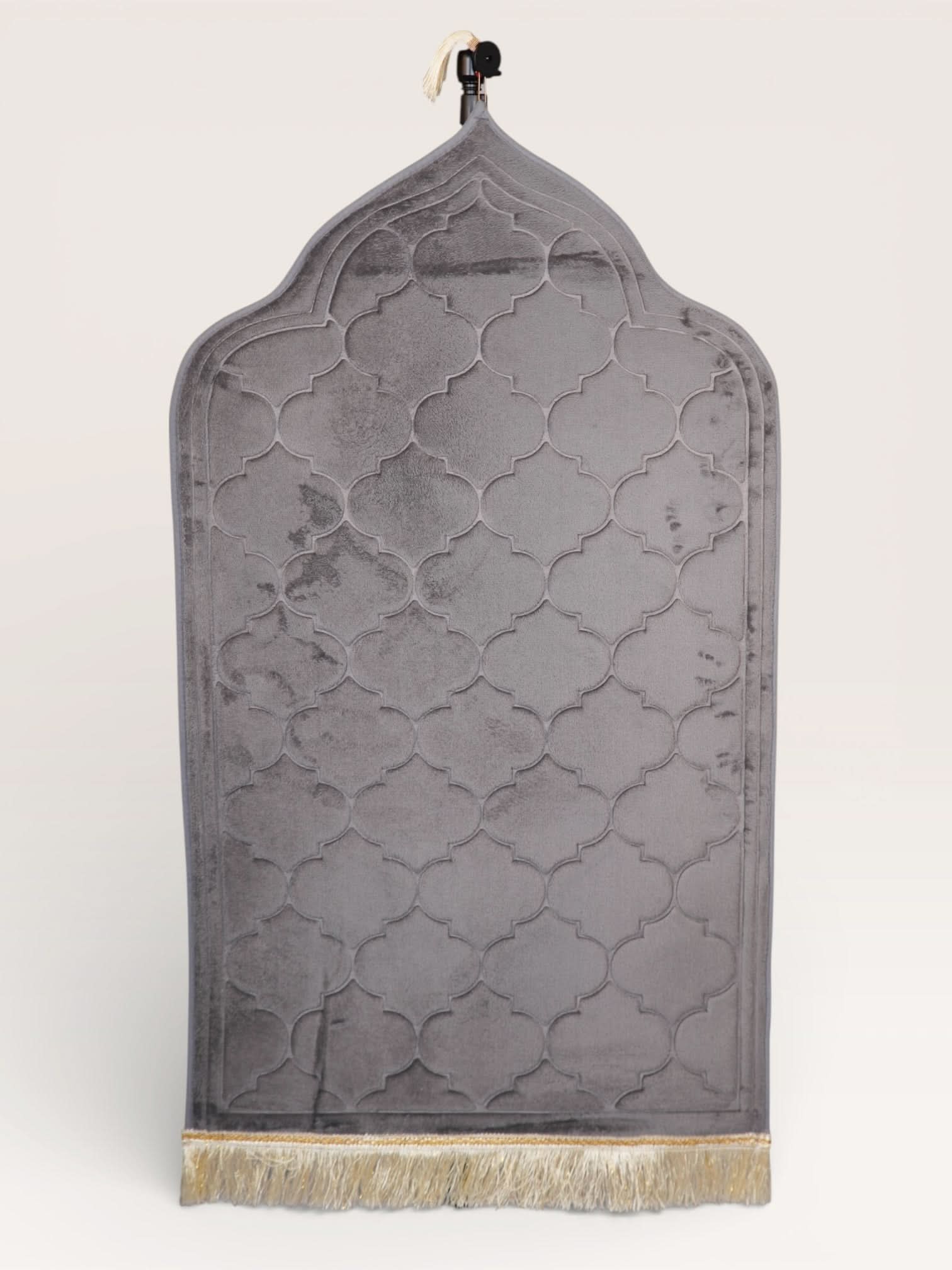 prayer mat - grey