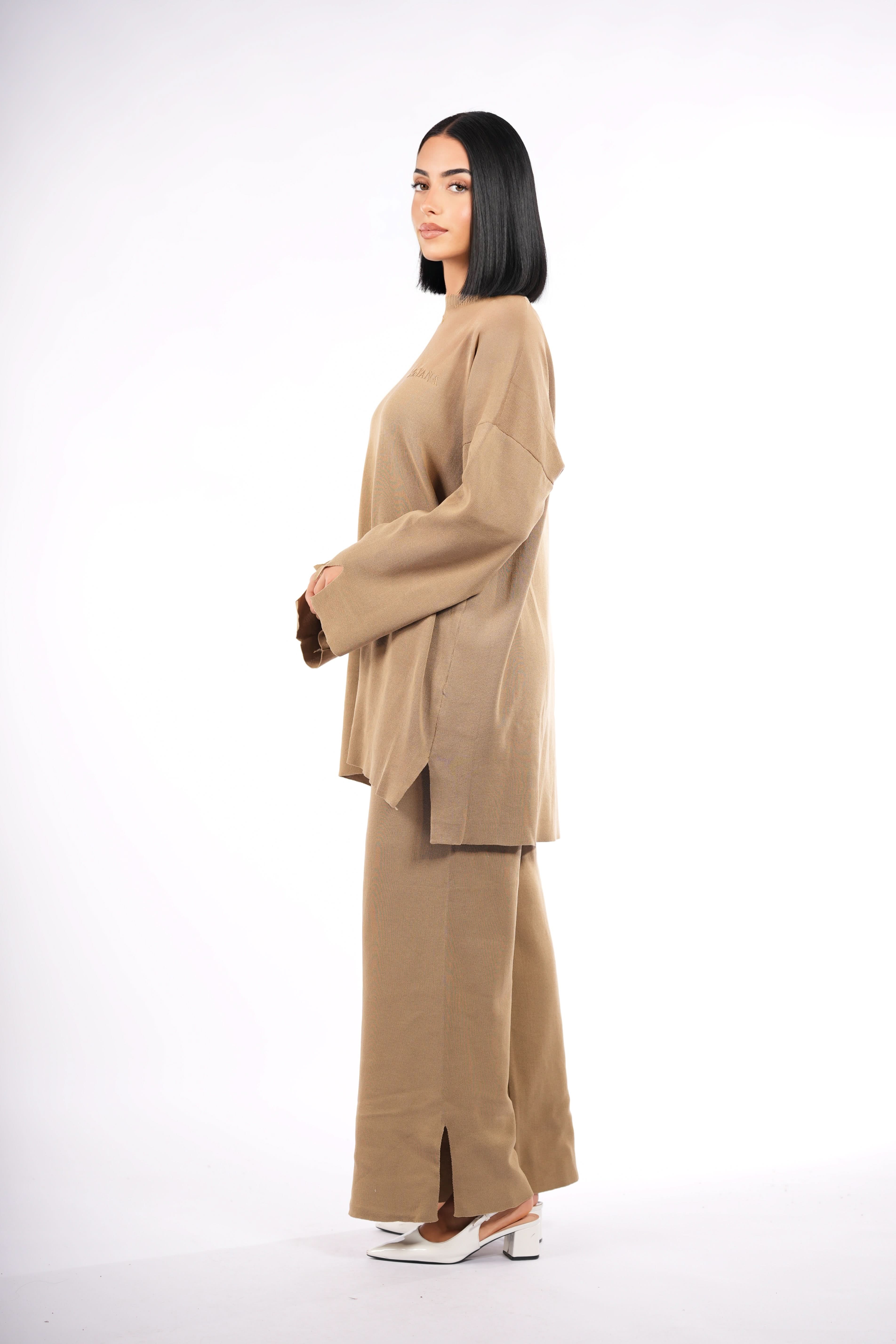 Signature Cotton Set - beige - Losyana.Shop