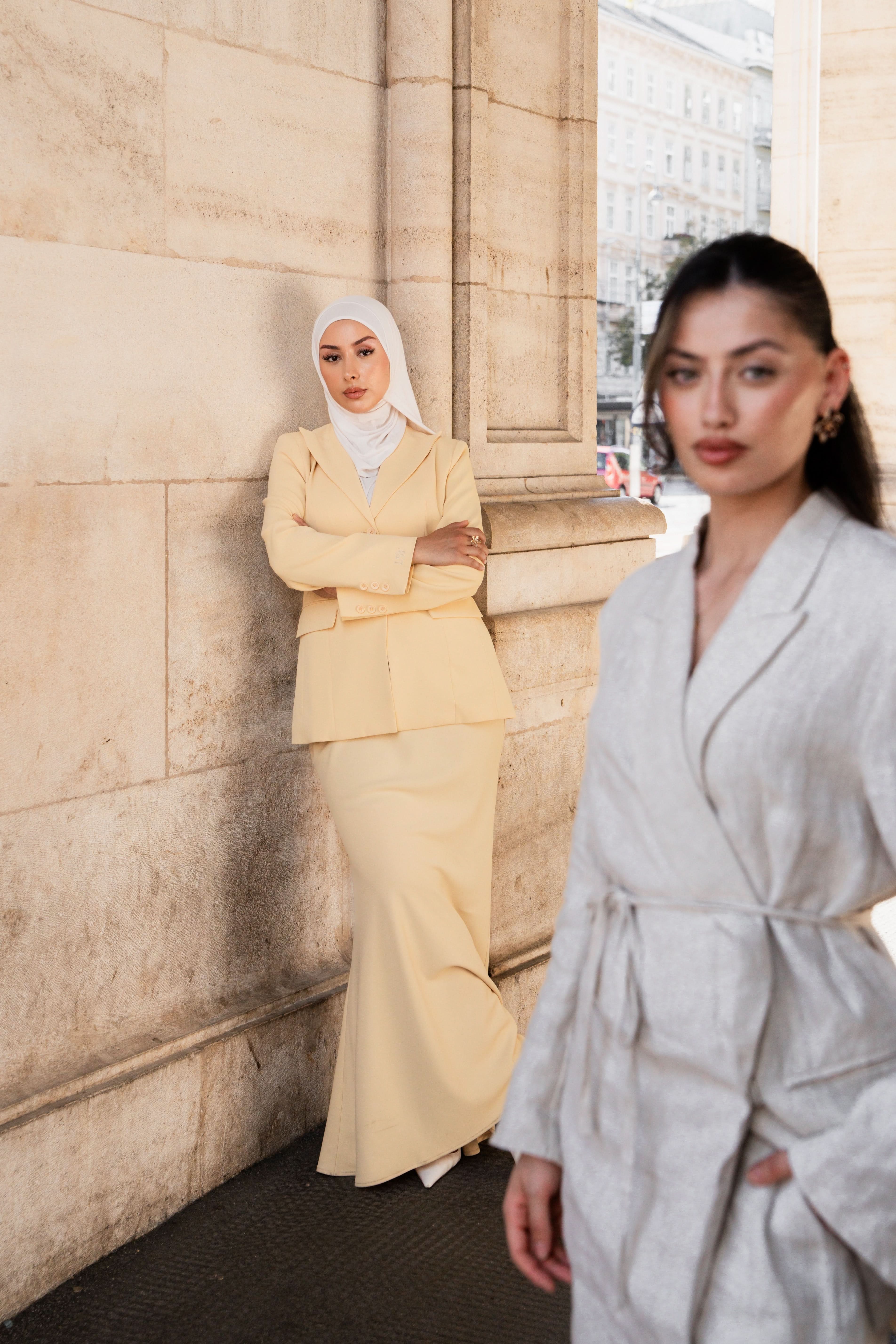 the palais blazer - butter yellow - Losyana.Shop