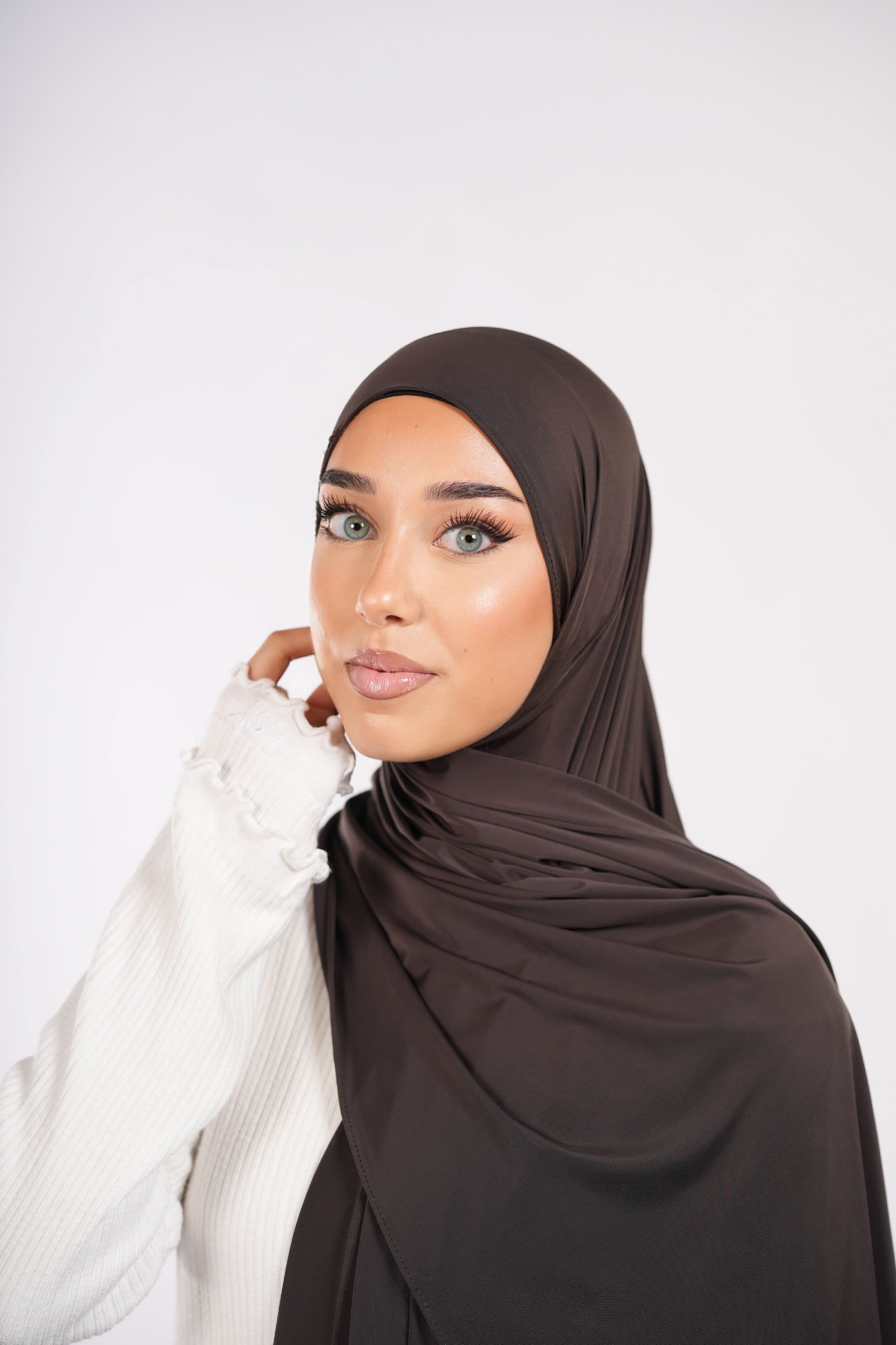 Liquid Jersey - espresso - Losyana.Shop