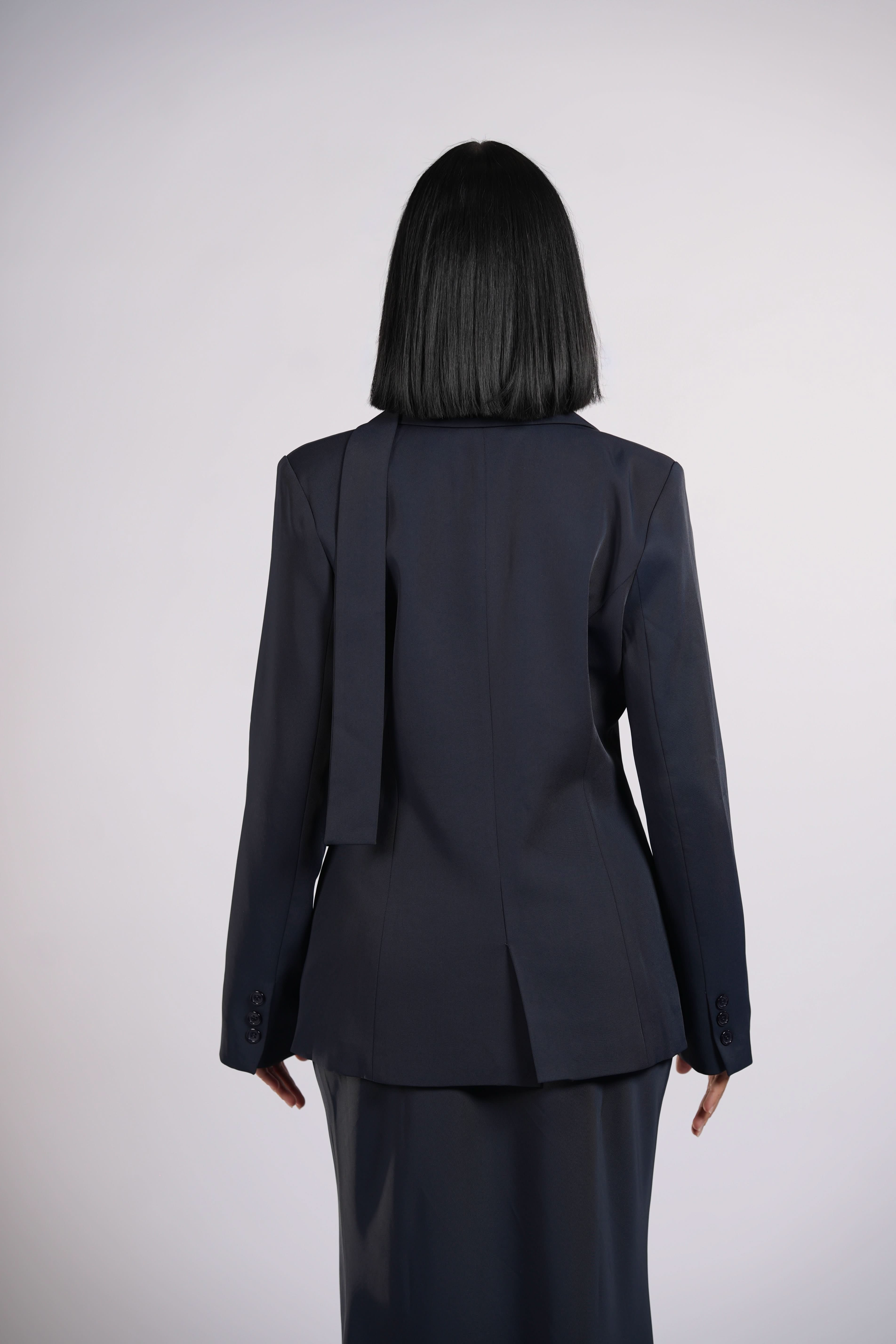 the palais blazer - navy - Losyana.Shop
