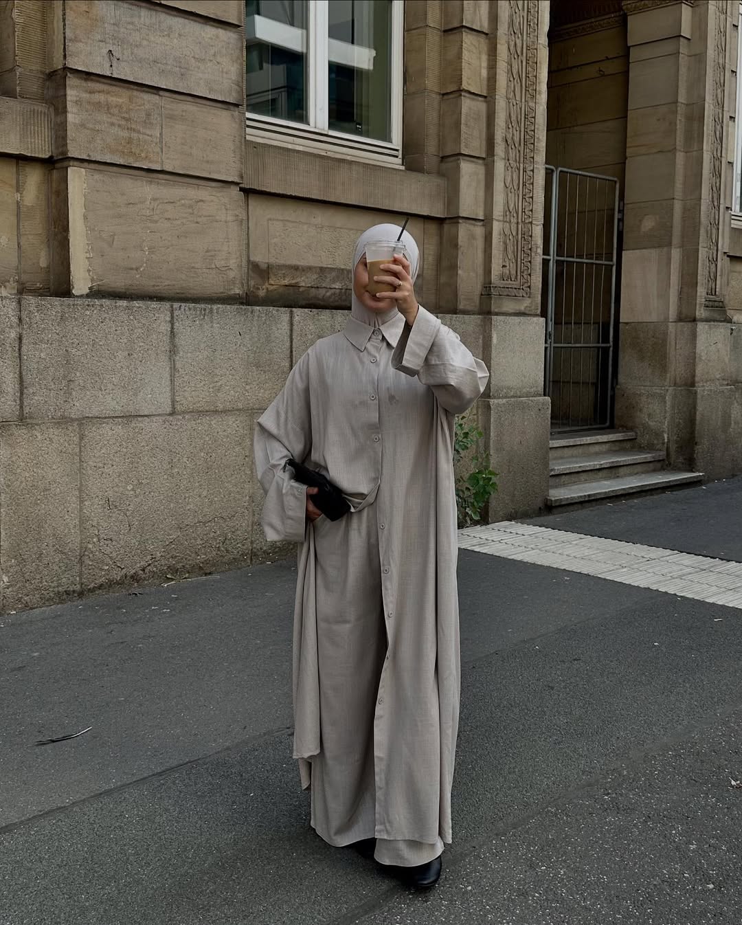 PALMA LINEN SET - COSTA CREAM - Losyana.Shop