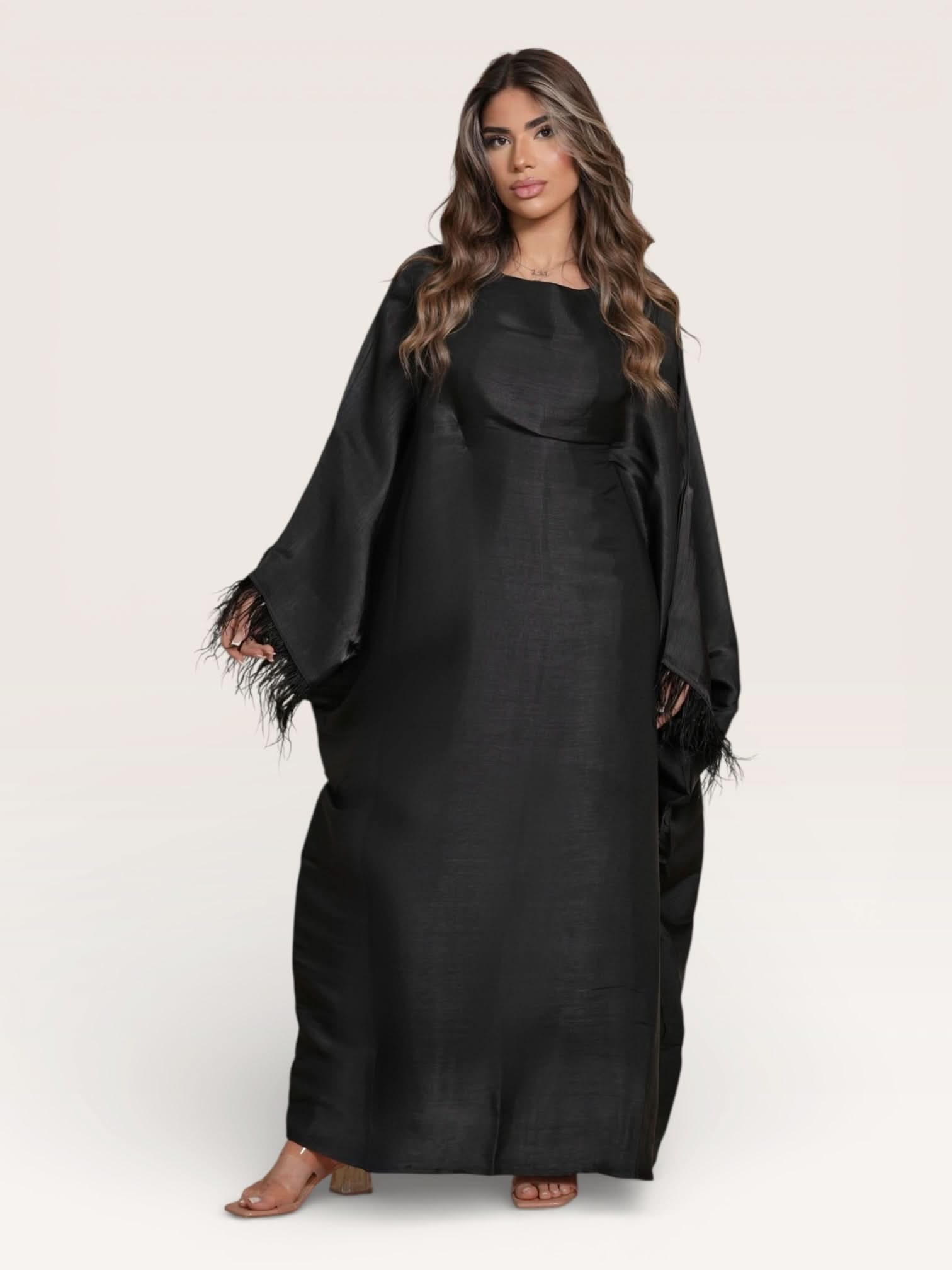 Farasha Abaya - black - Losyana.Shop