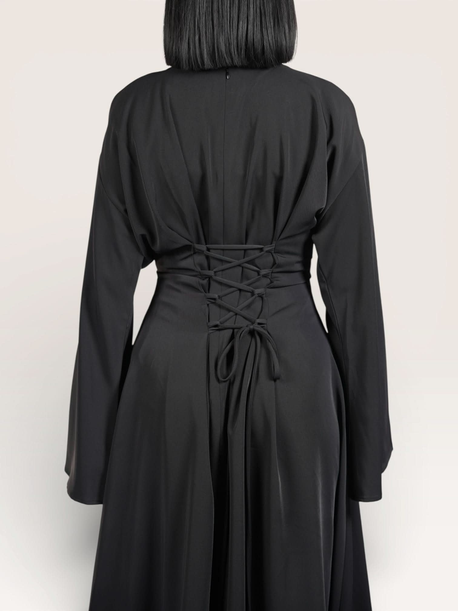 the corset dress - black - Losyana.Shop