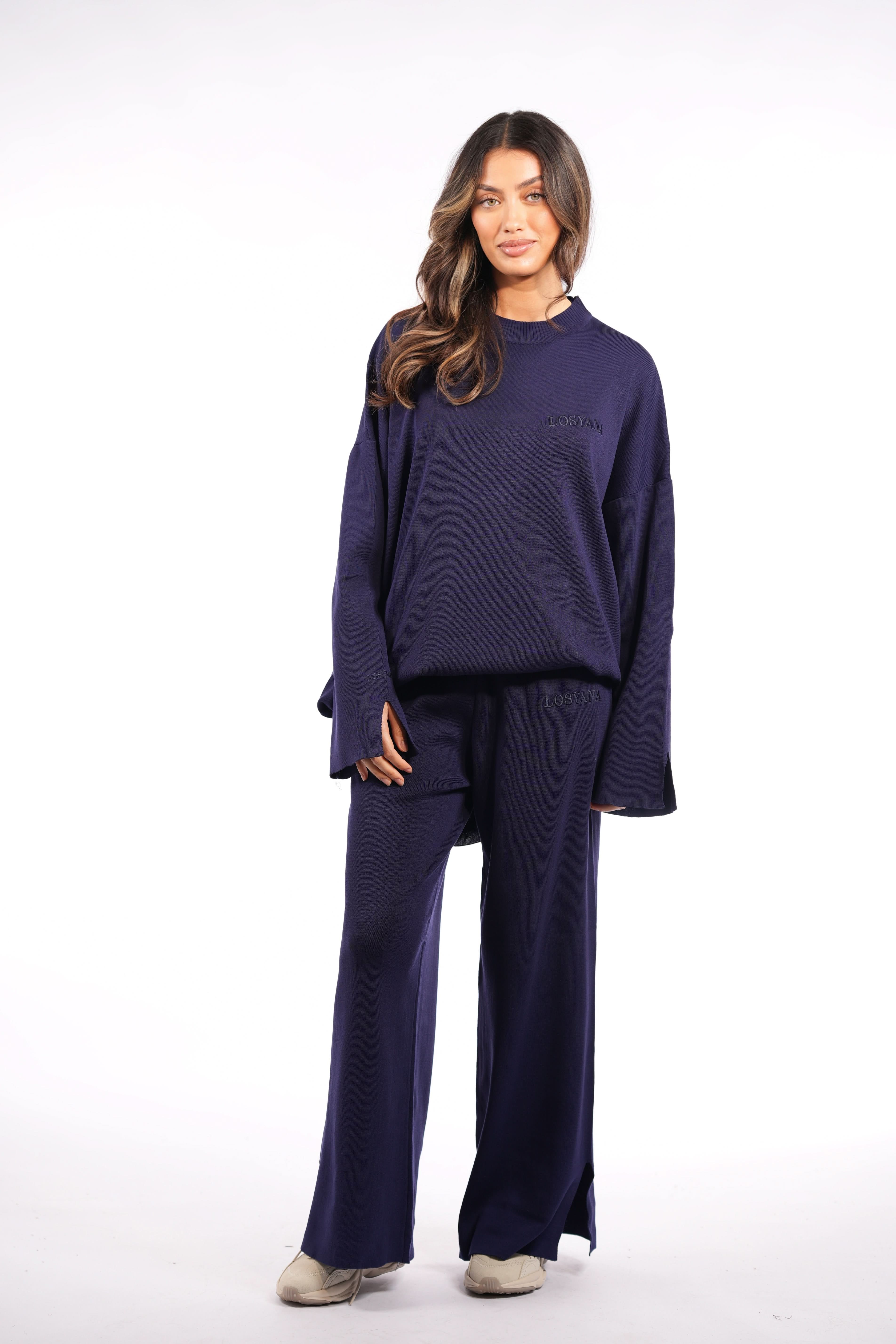 Signature Cotton Set - Dark Blue - Losyana.Shop