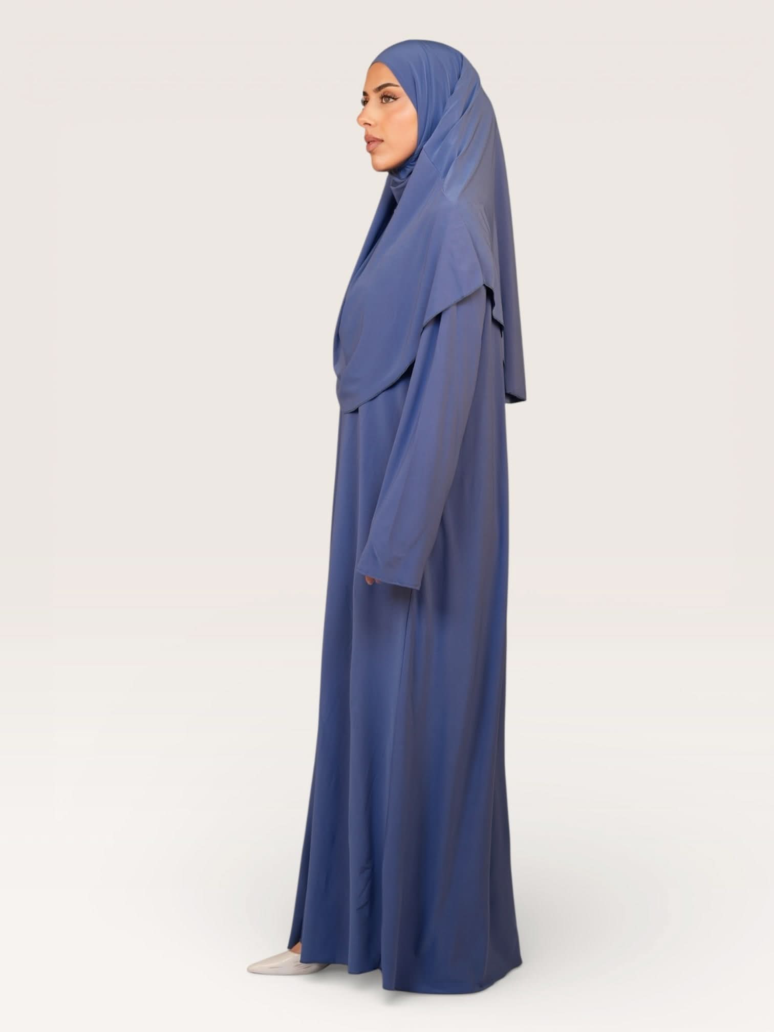 prayer dress premium jersey - blue - Losyana.Shop