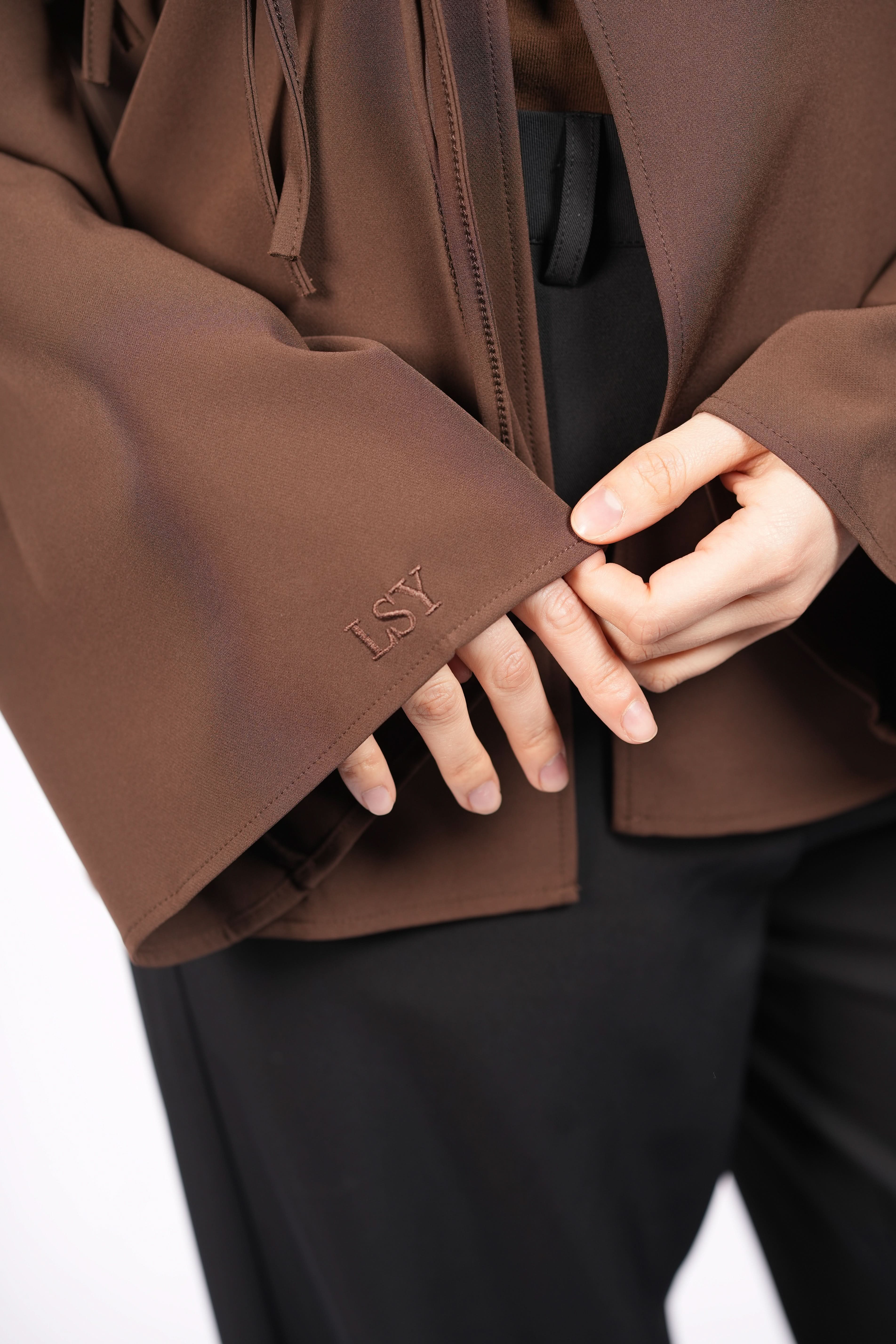 the legacy shirt - dark chocolate