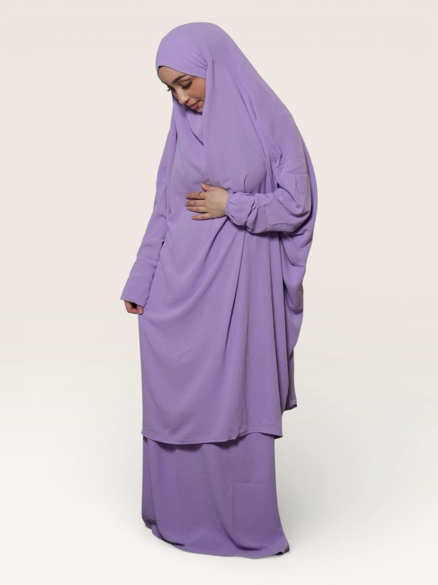 Jazz Jilbab - Purple - Losyana.Shop