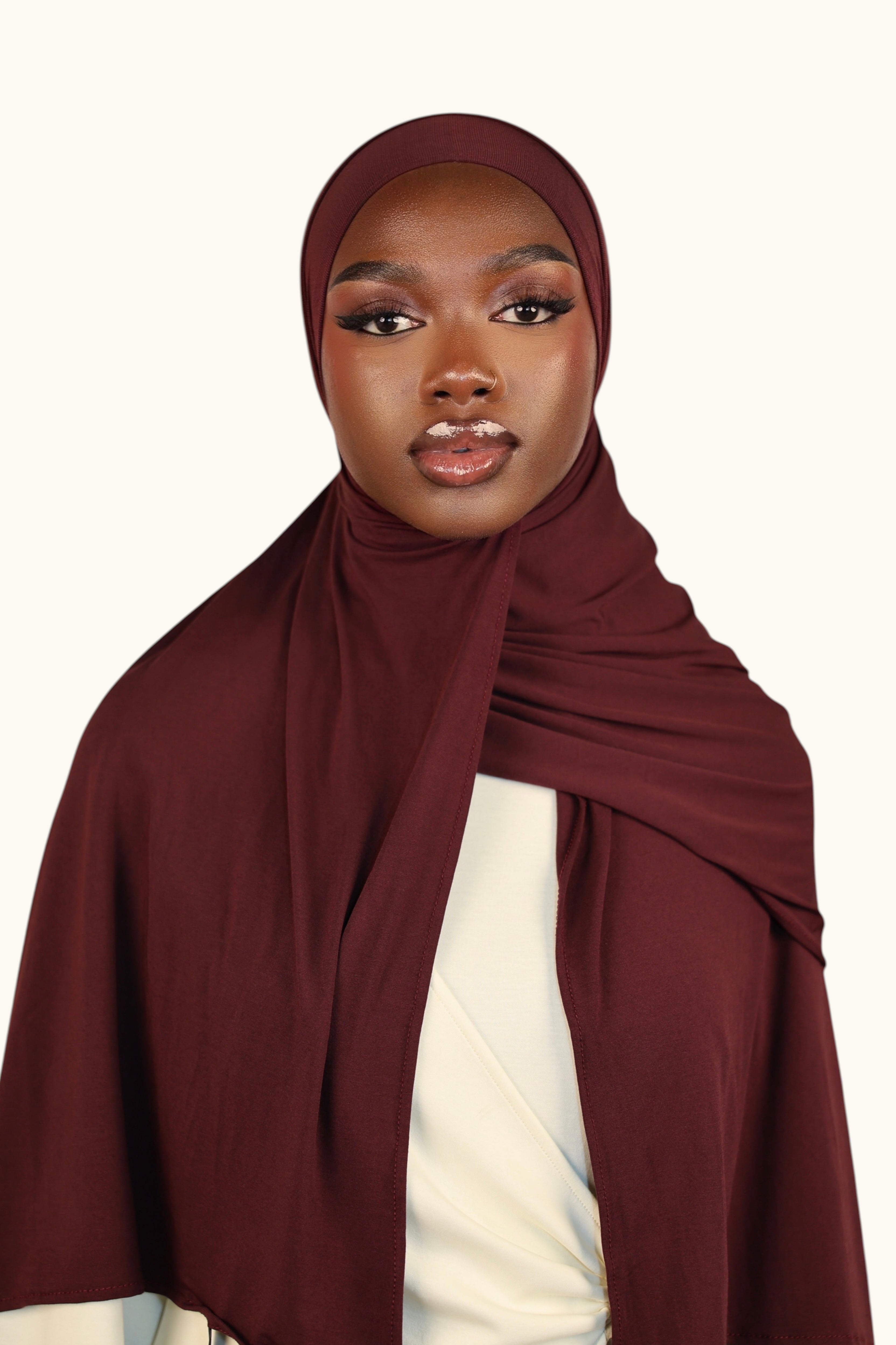Vela Jersey - burgundy