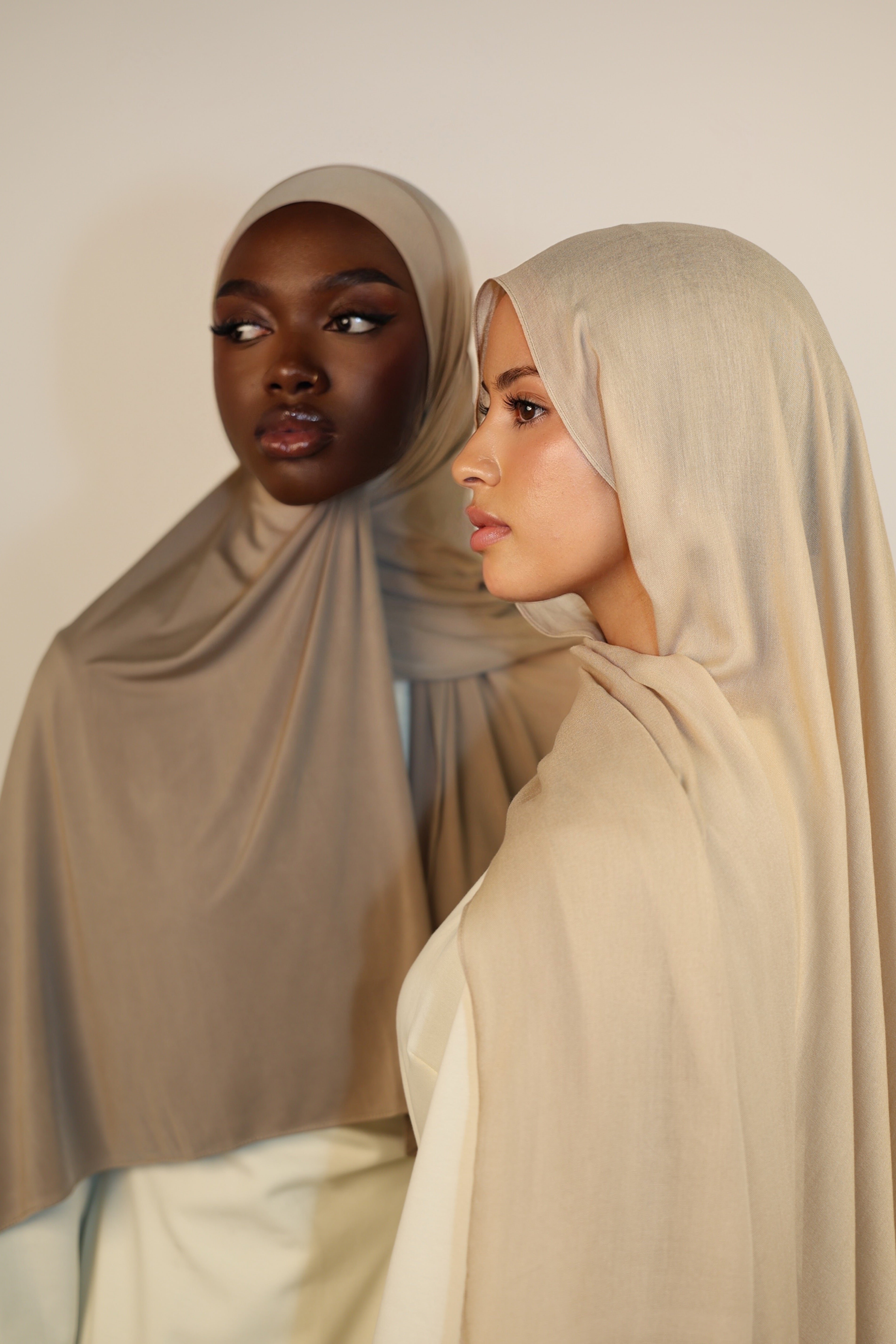 Lightweight Modal Hijab - Beige