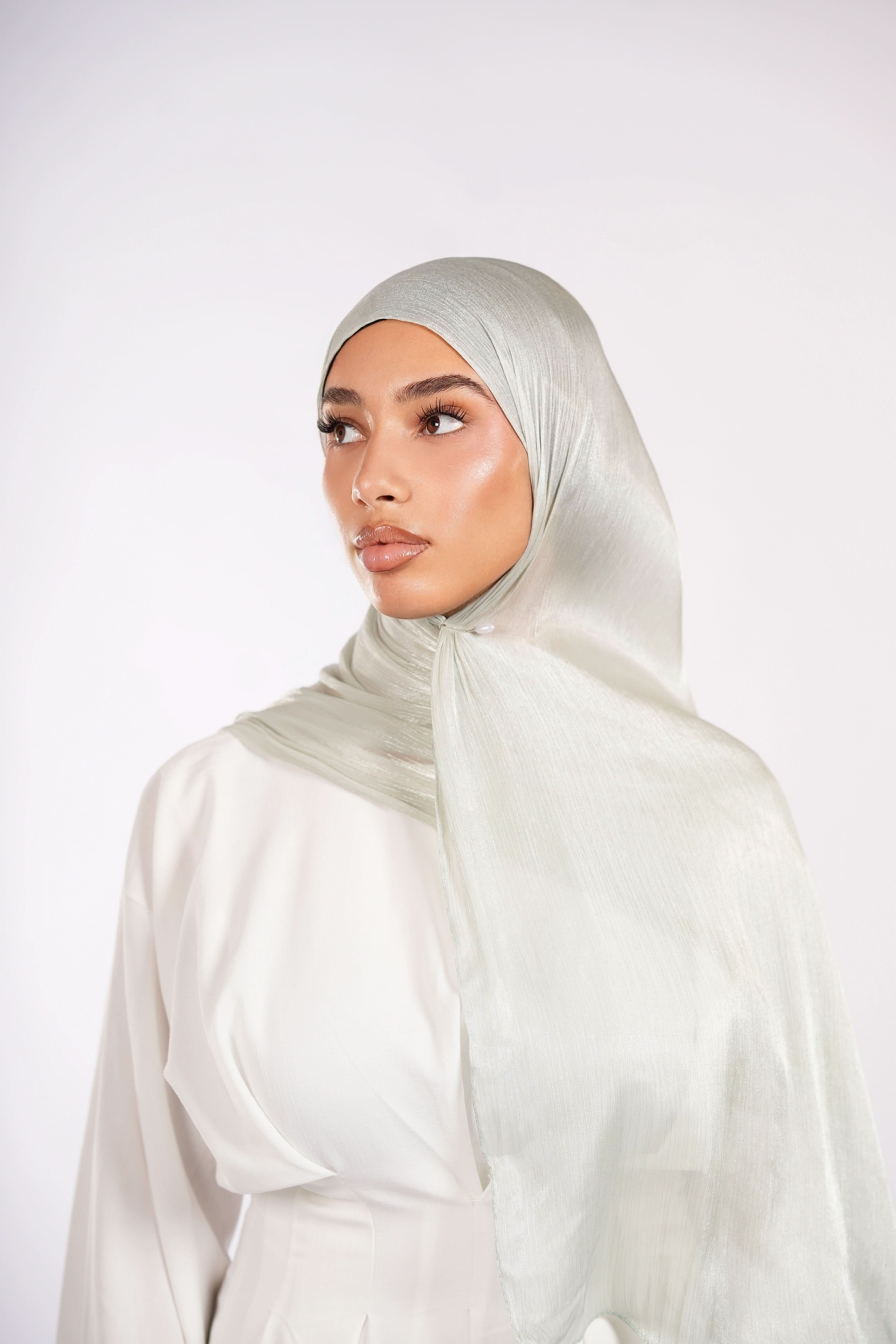 Organza Hijab - Mint - Losyana.Shop