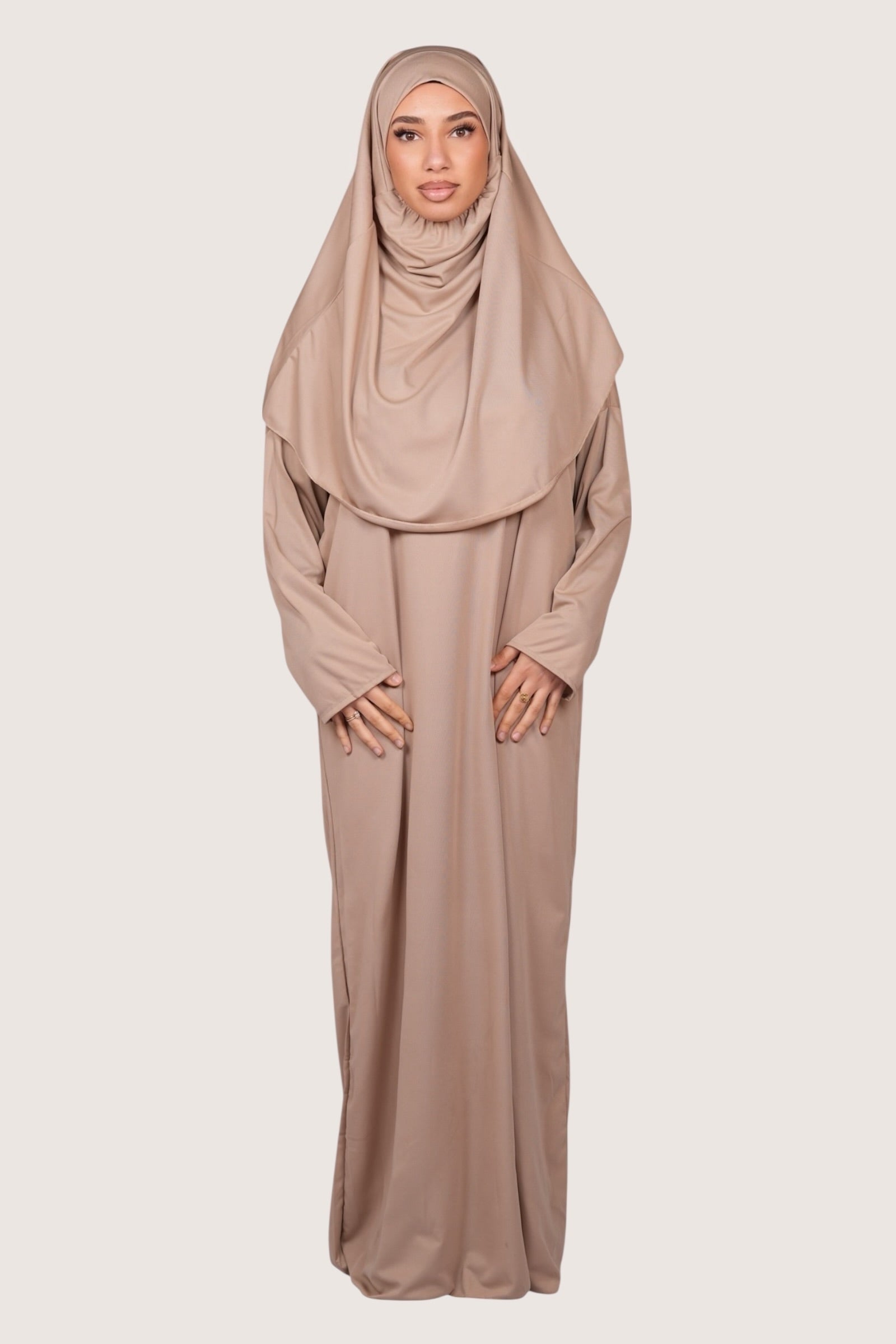 prayer dress jersey - beige