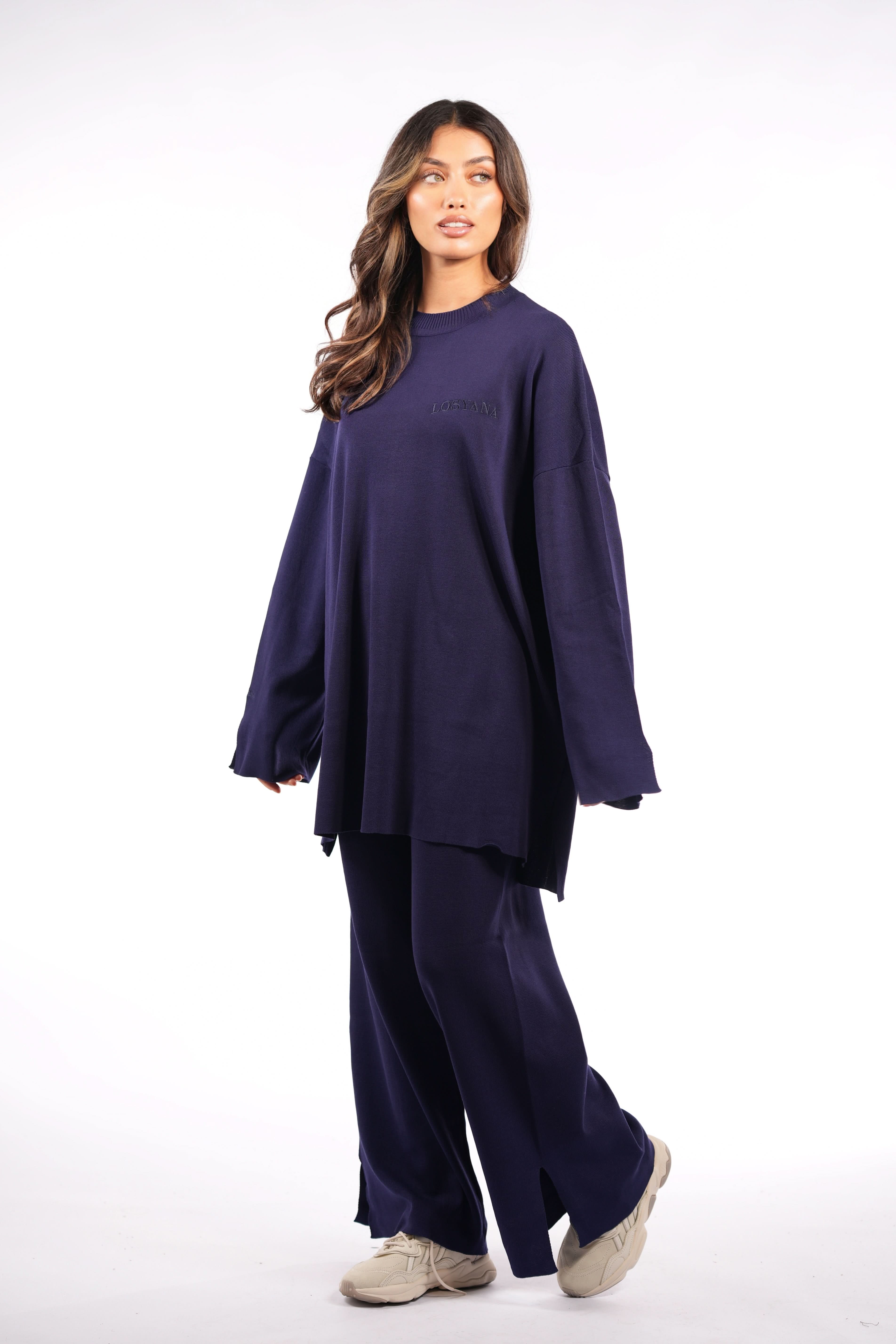 Signature Cotton Set - Dark Blue - Losyana.Shop