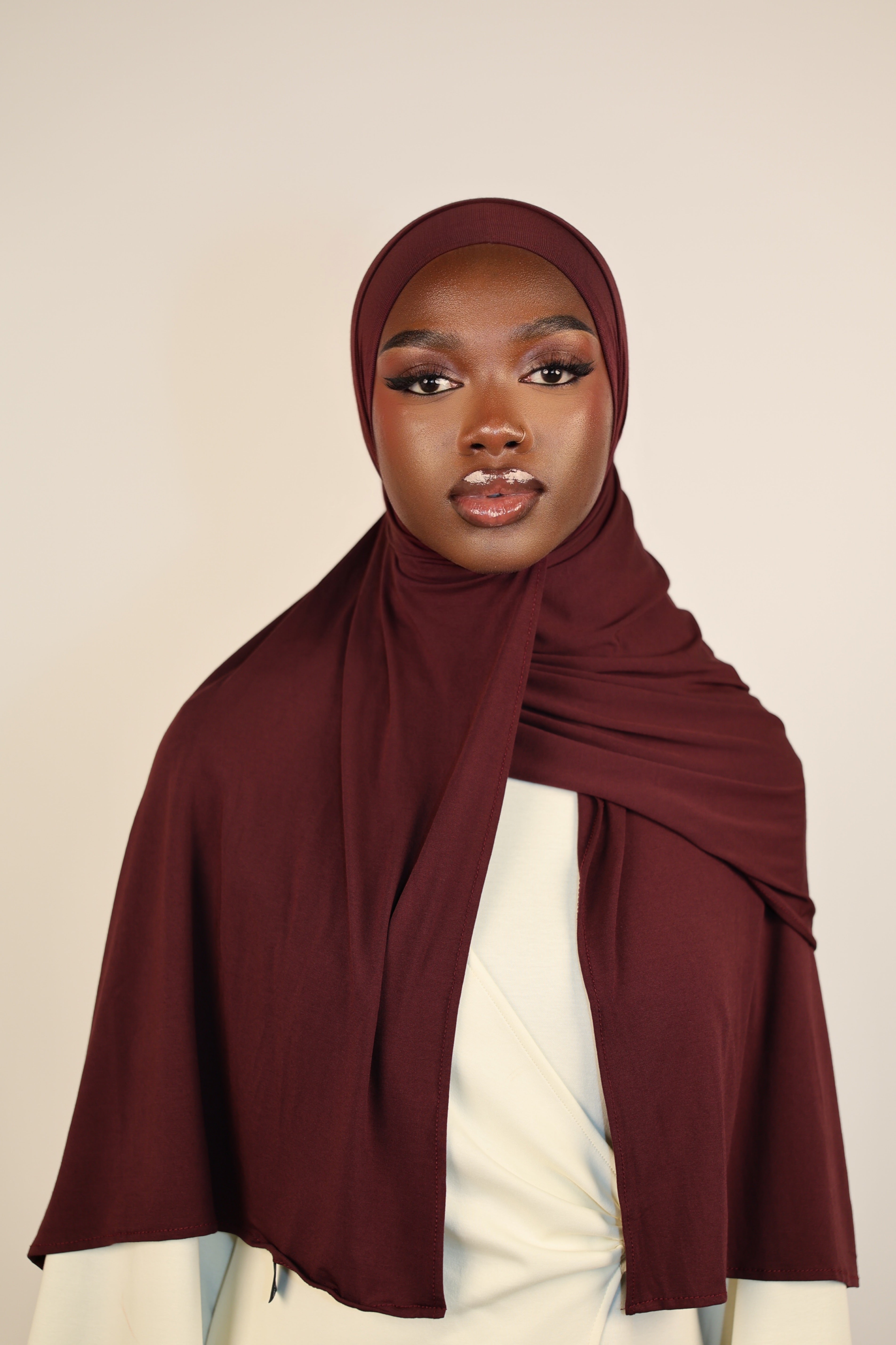 Vela Jersey - burgundy