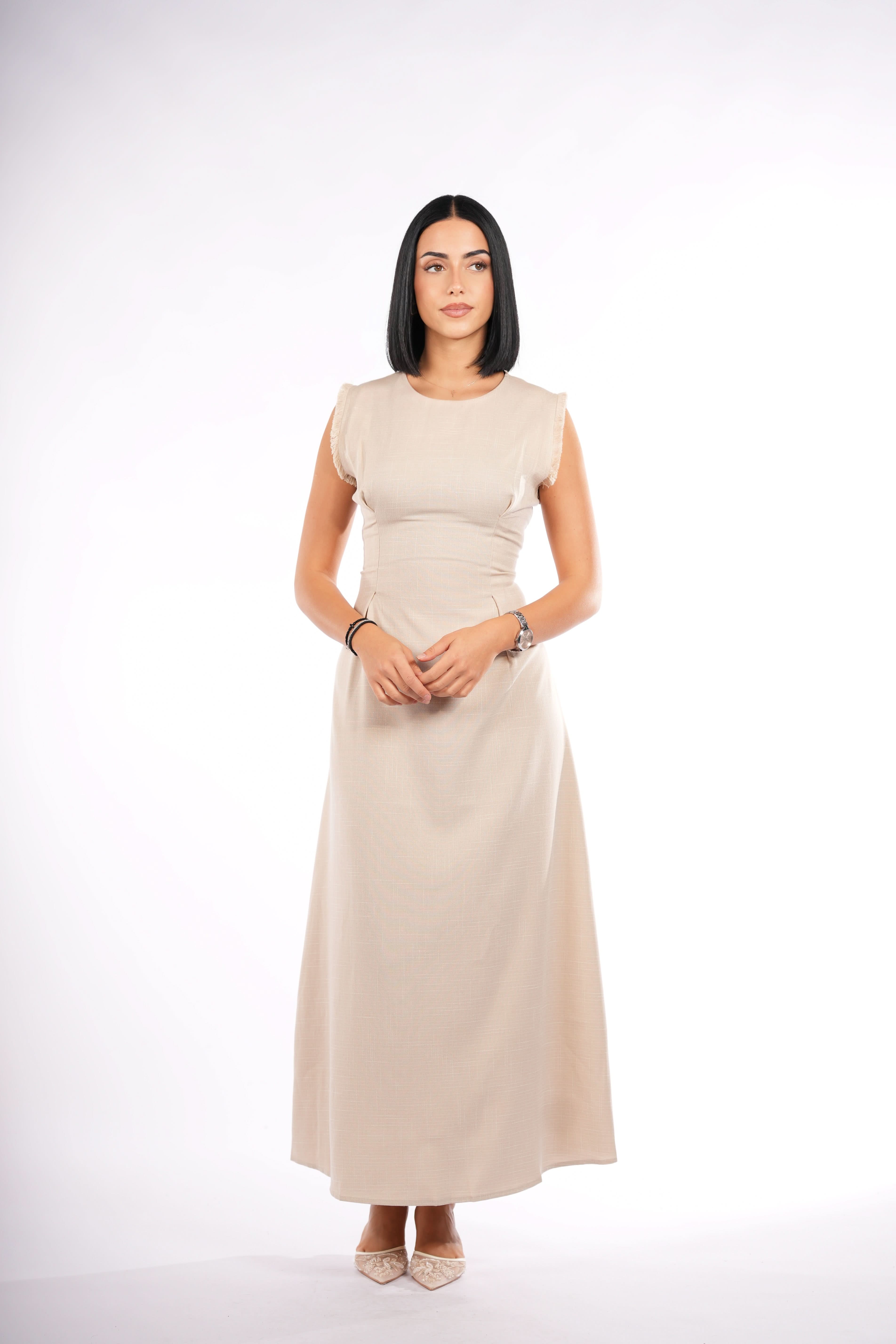 vienna corset & kimono - beige - Losyana.Shop