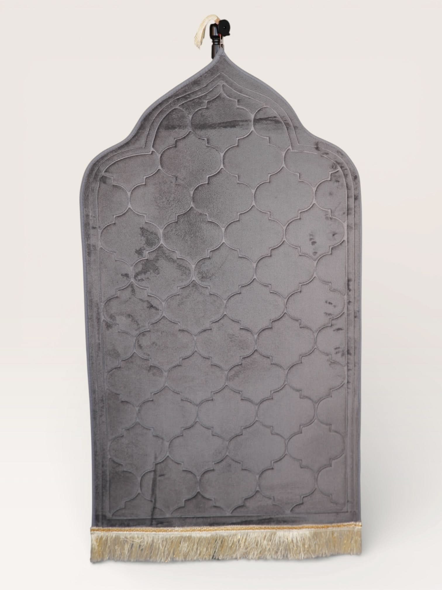prayer mat - grey