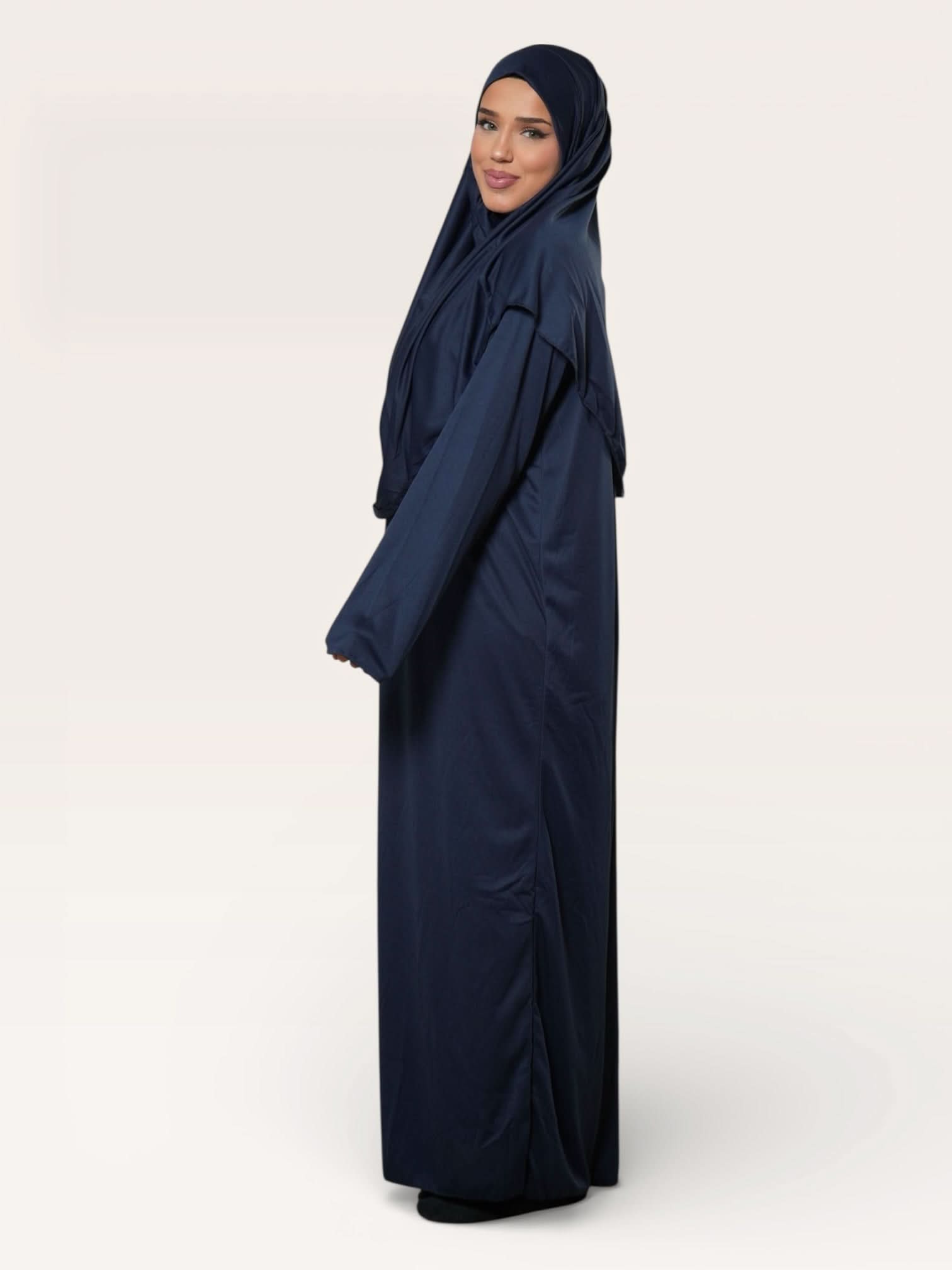 prayer dress jersey - navy - Losyana.Shop