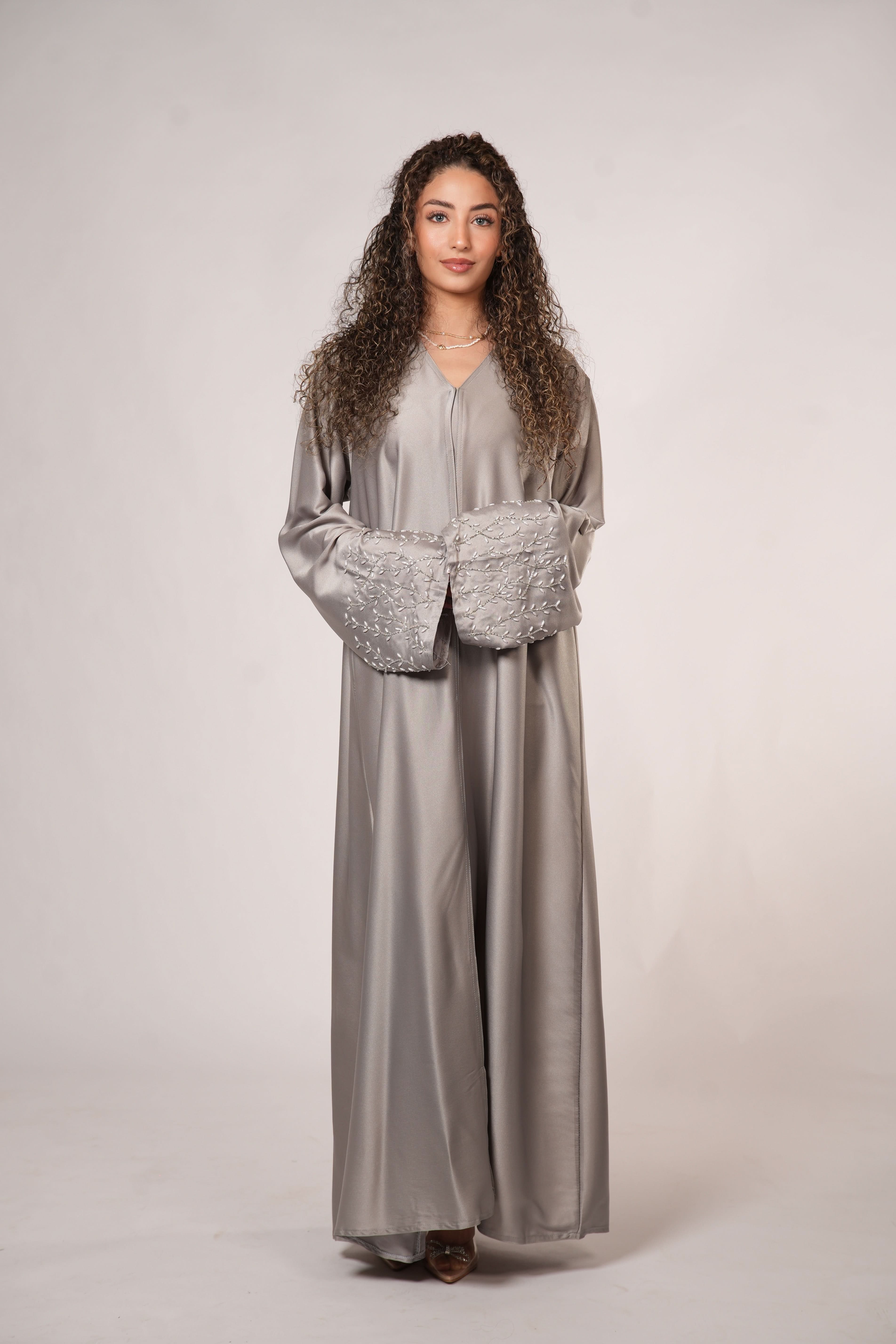 Mira Abaya - moon - Losyana.Shop