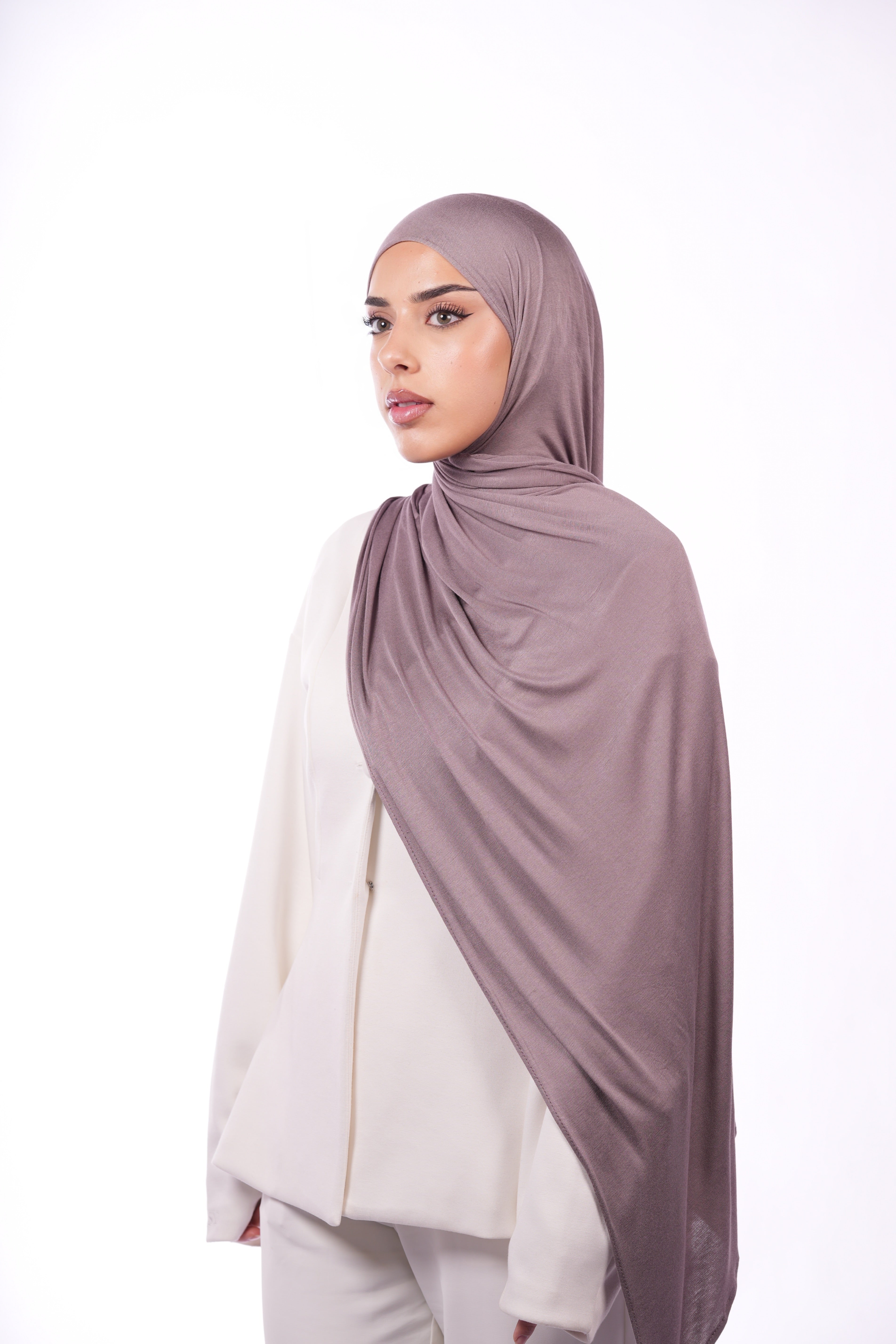 Bamboo Jersey - lavender grey
