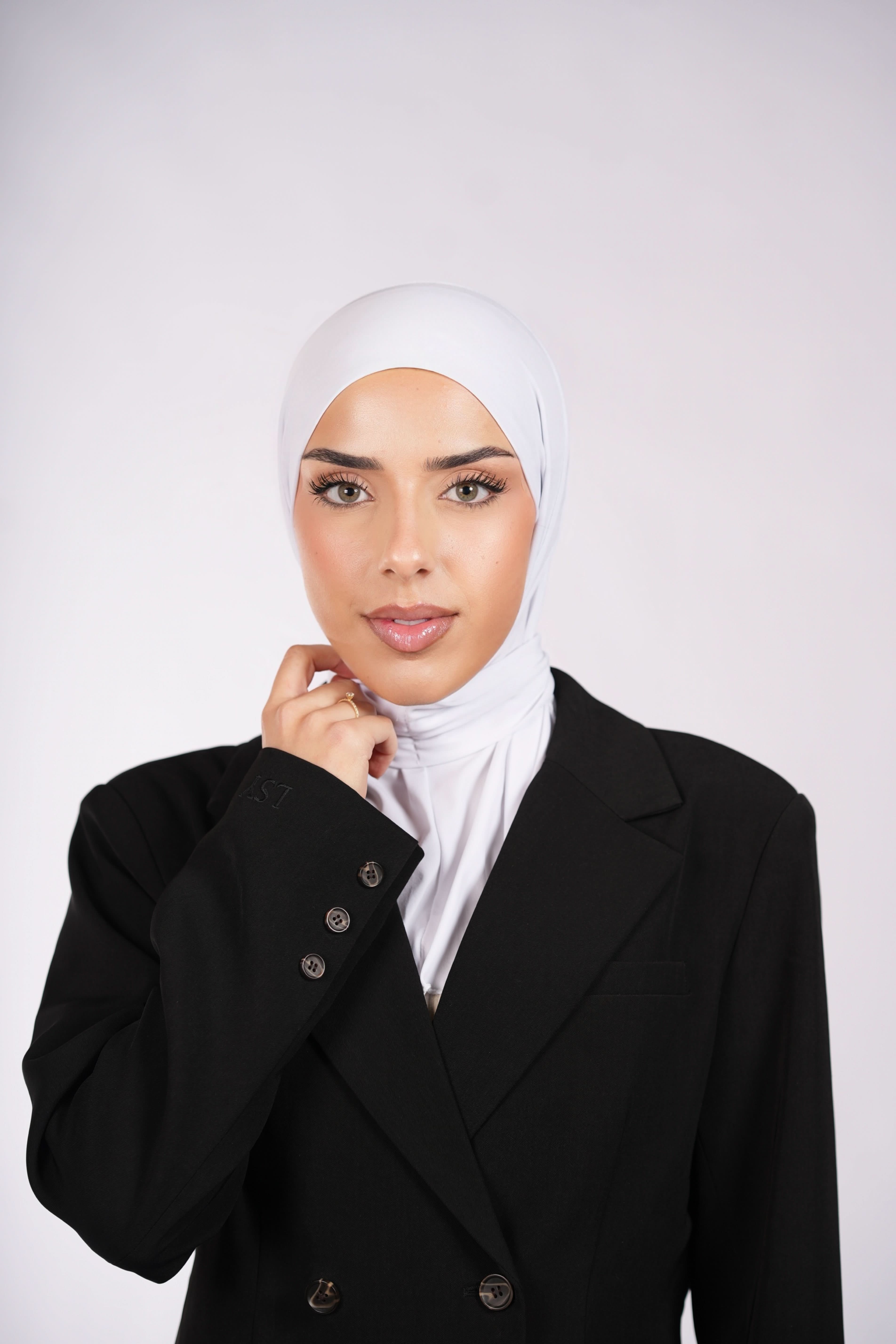 Instant Hijab - cold white