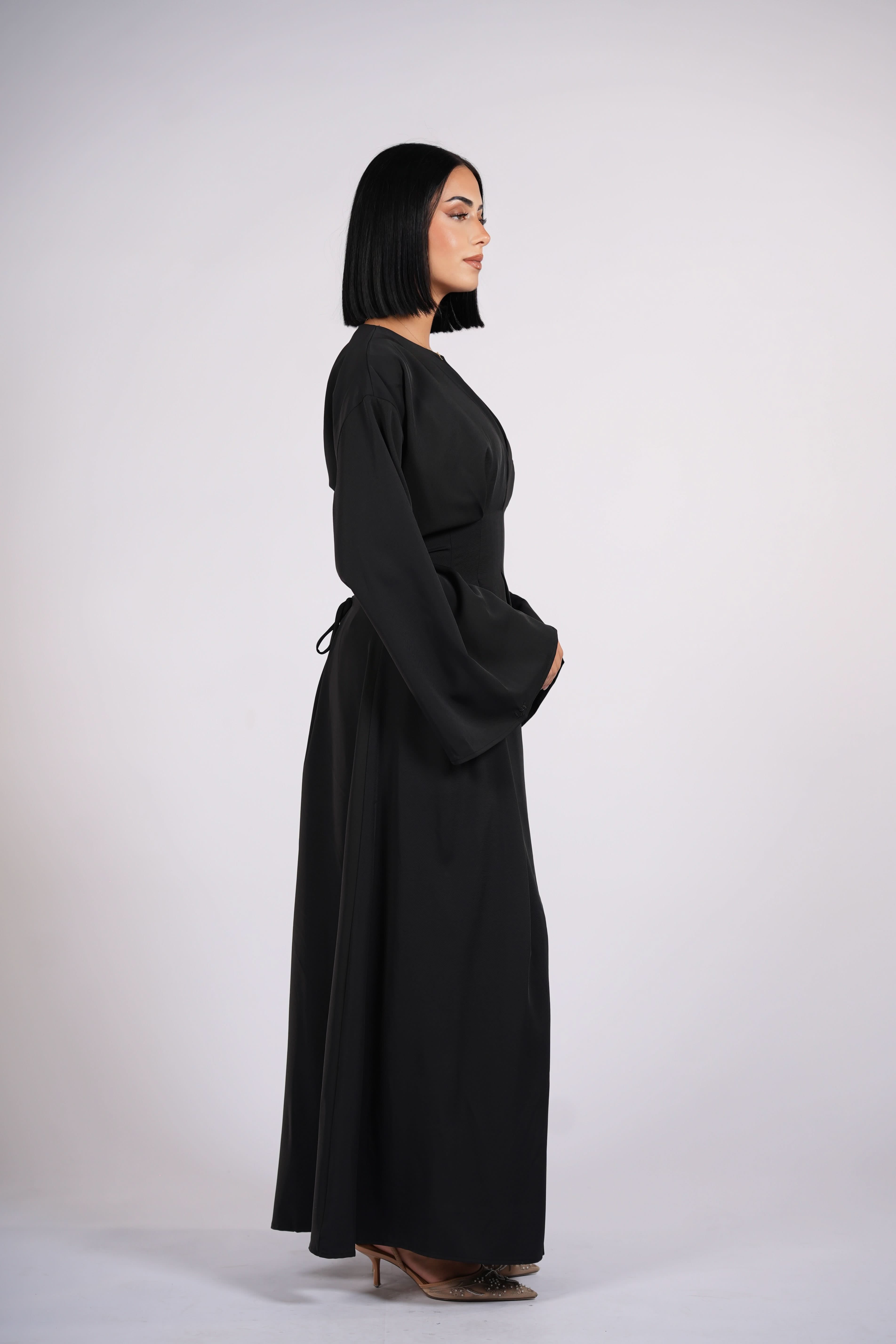 the corset dress - black - Losyana.Shop