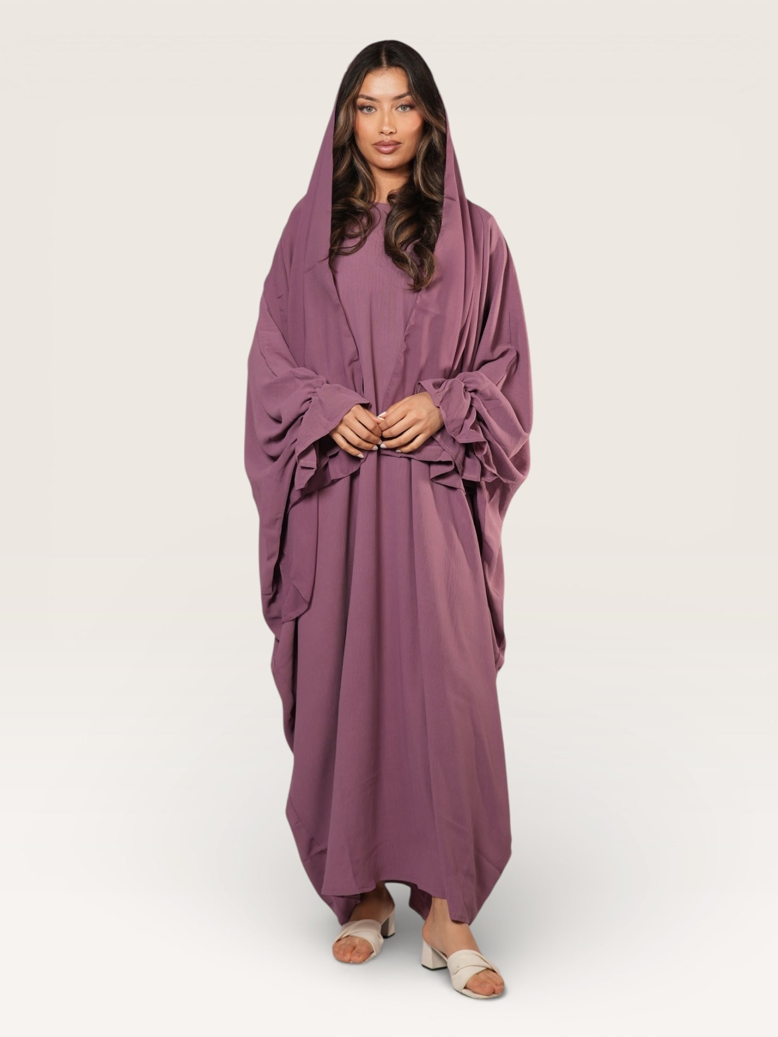 Jazz Abaya - pink - Losyana.Shop