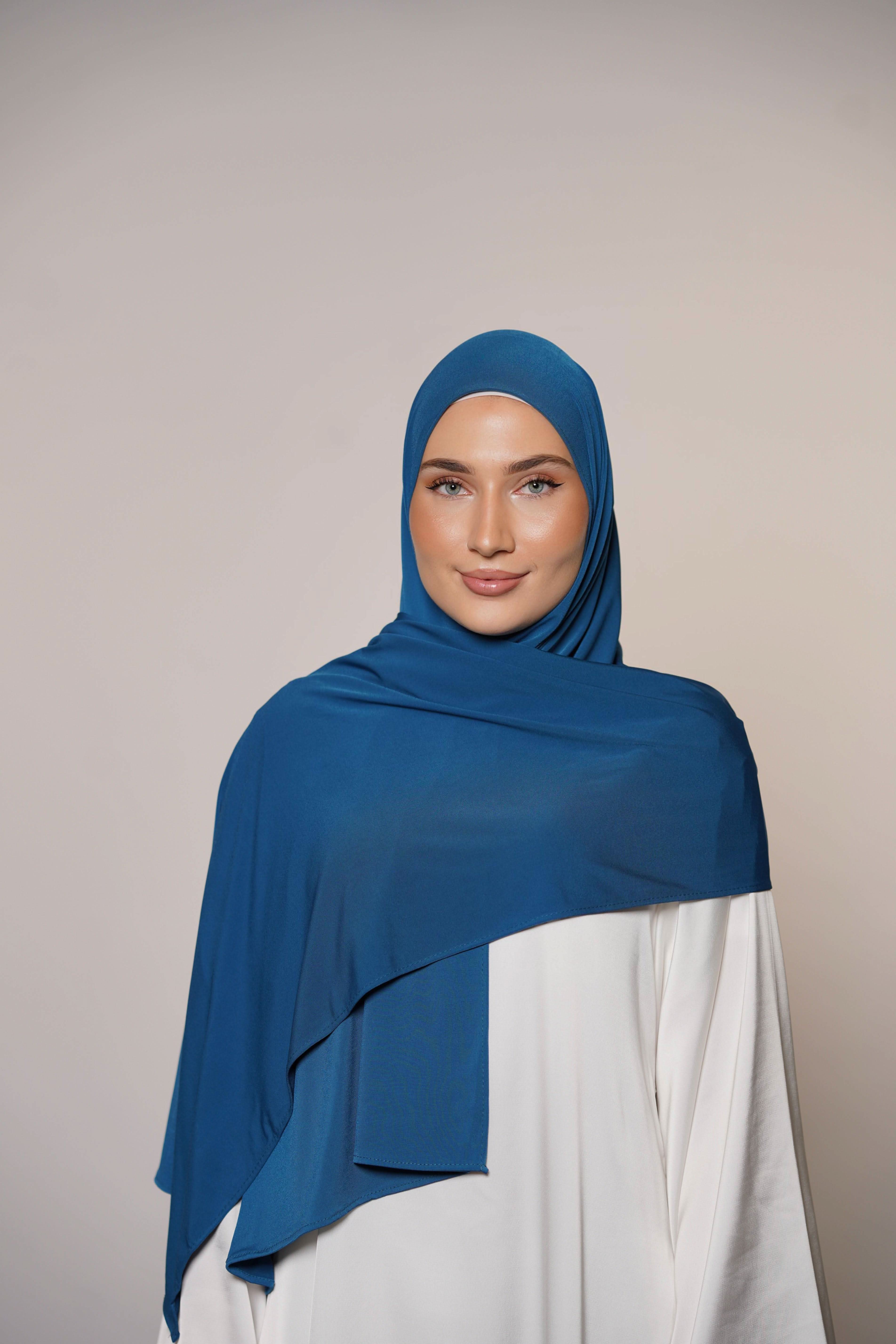 Satin Premium Jersey - ocean - Losyana.Shop