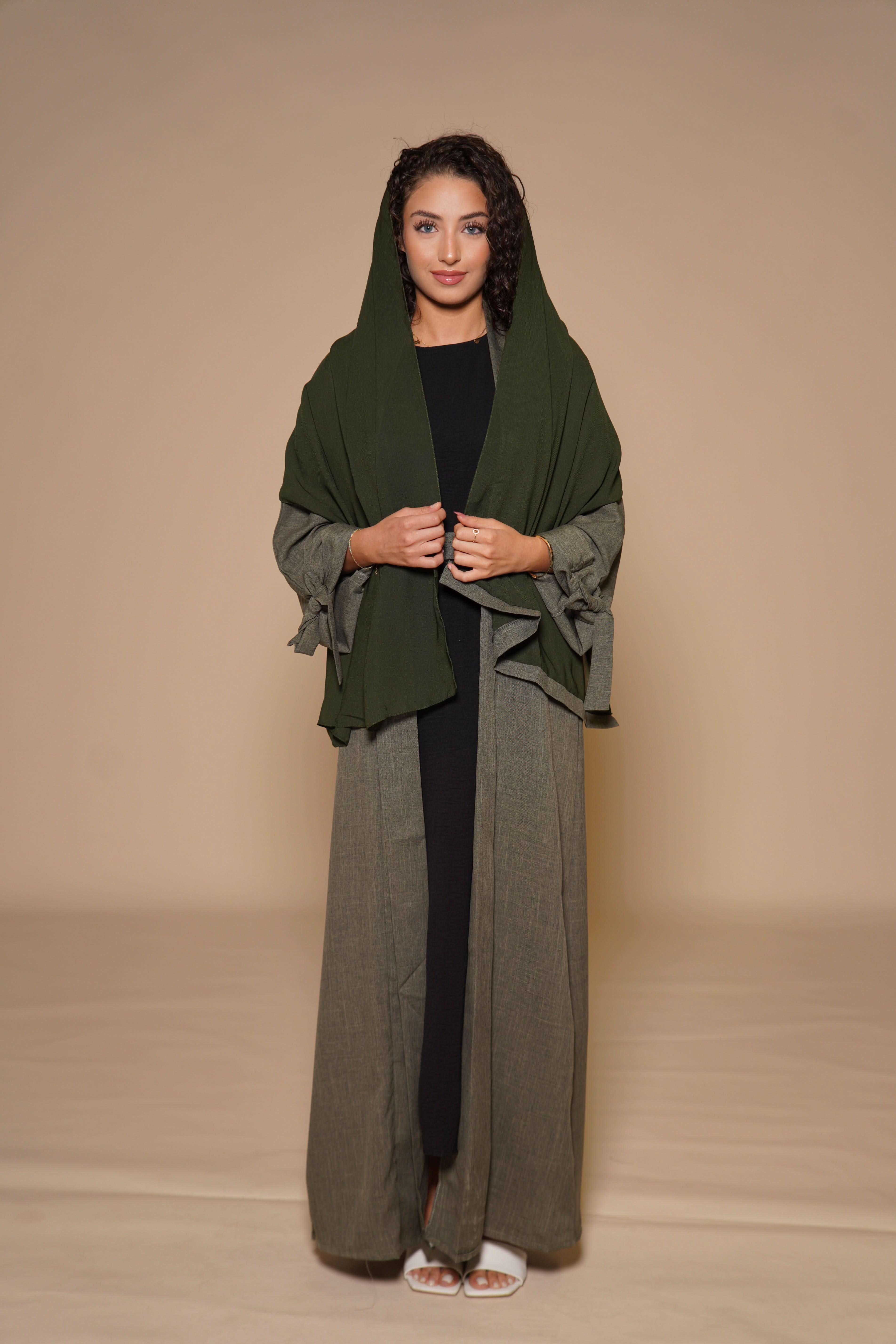 Linen Set- Khaki Green - Losyana.Shop