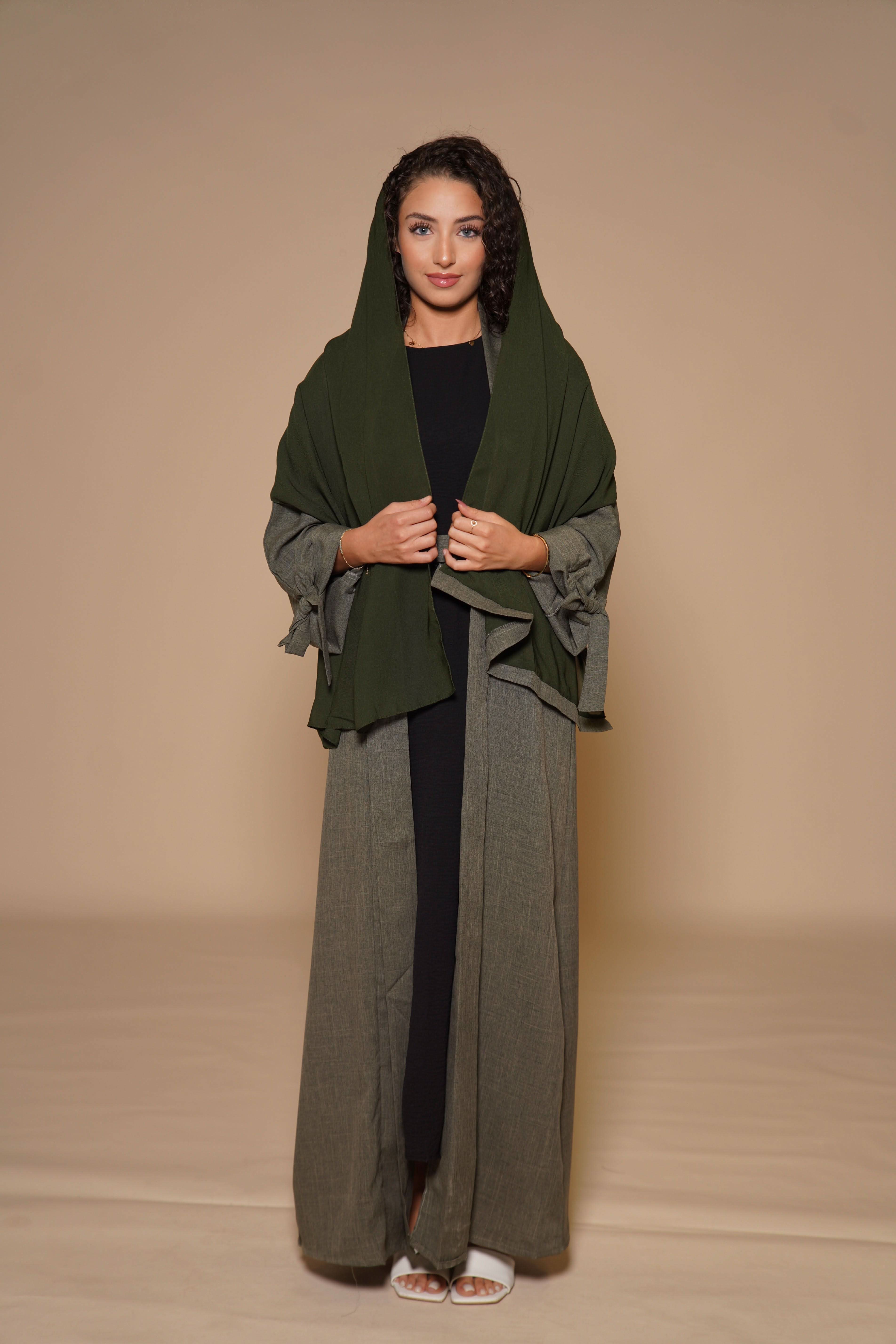 Linen Set- Khaki Green - Losyana.Shop