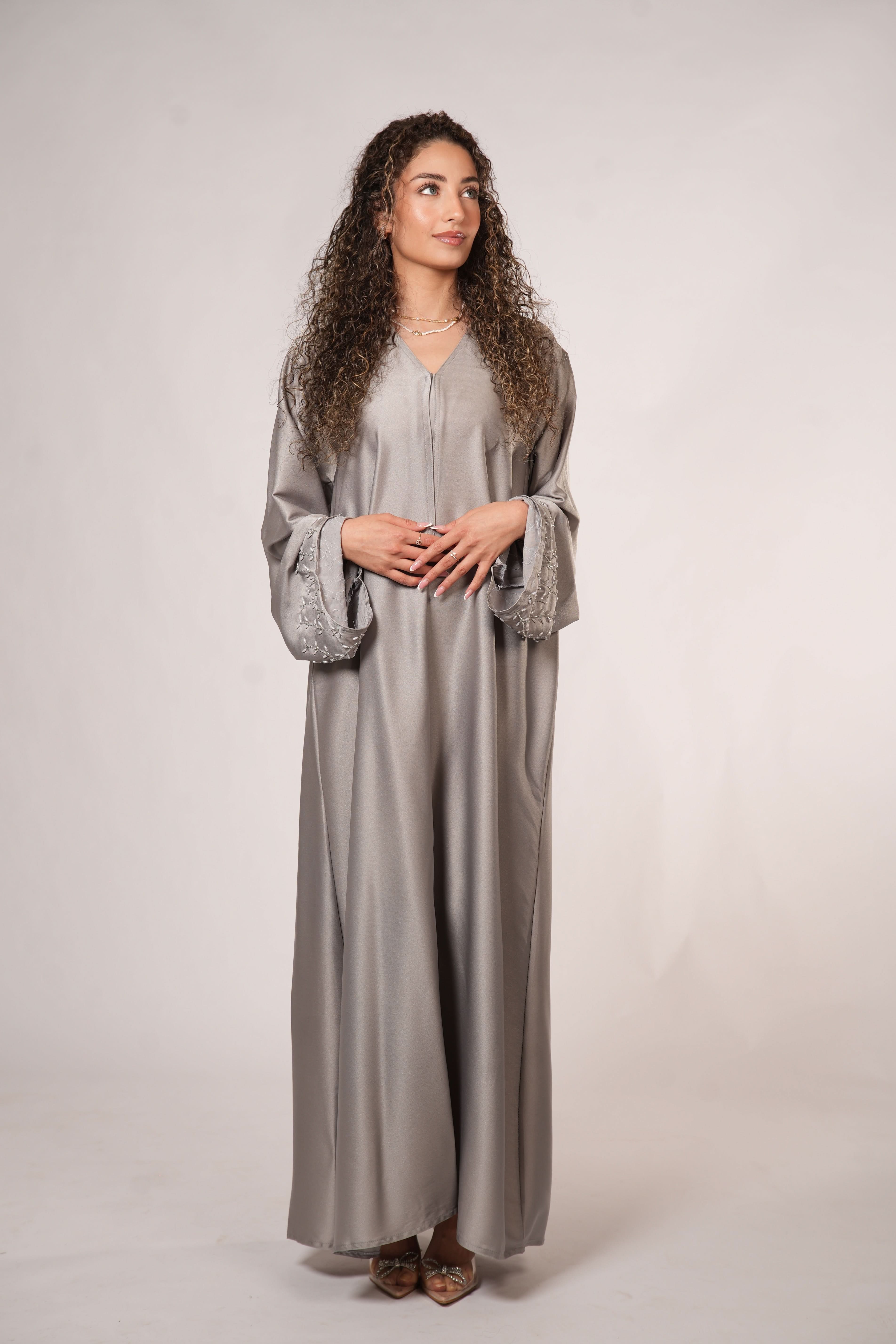 Mira Abaya - moon - Losyana.Shop