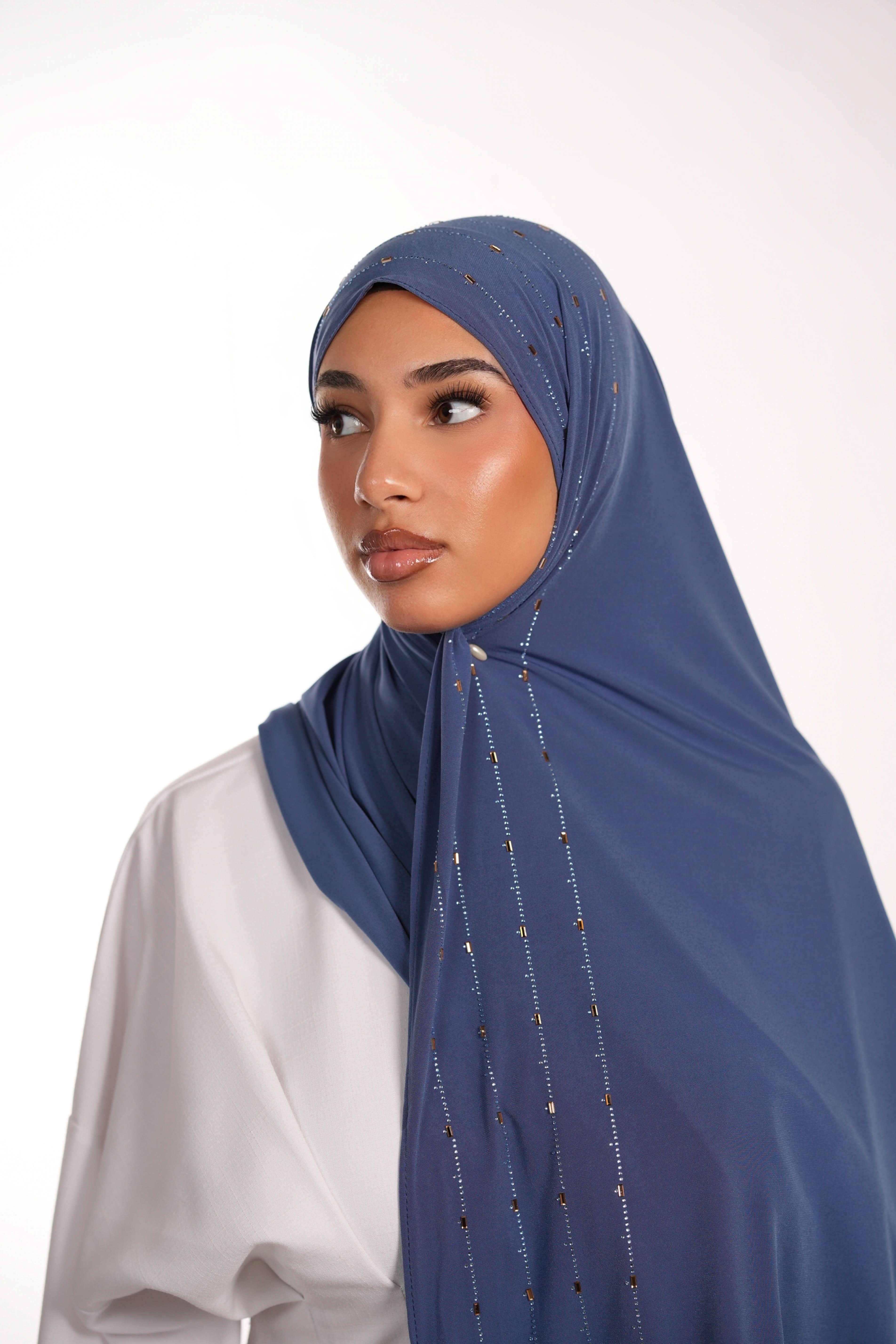 Premium Jersey Strass - ocean - Losyana.Shop