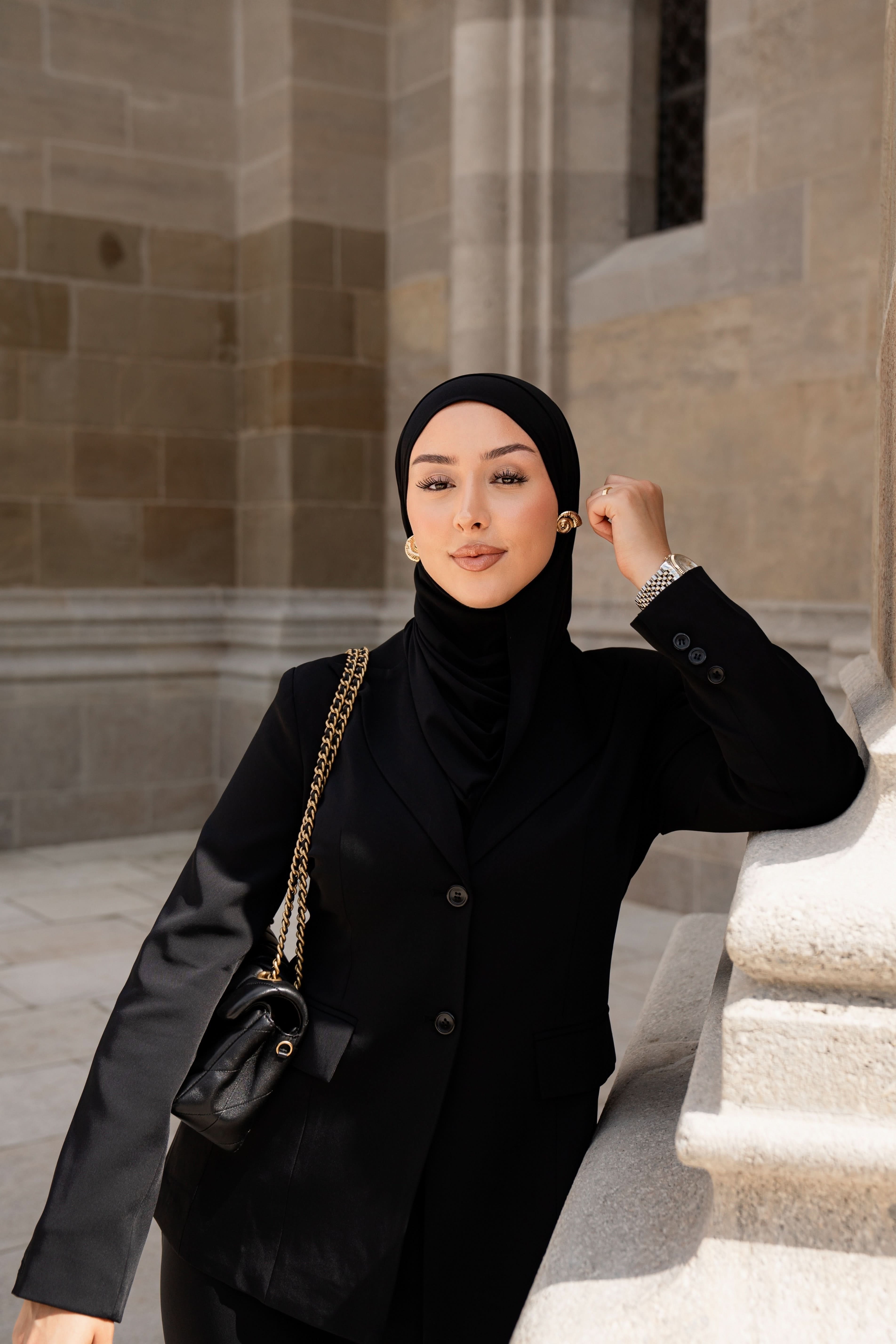 Liquid Jersey - Black - Losyana.Shop