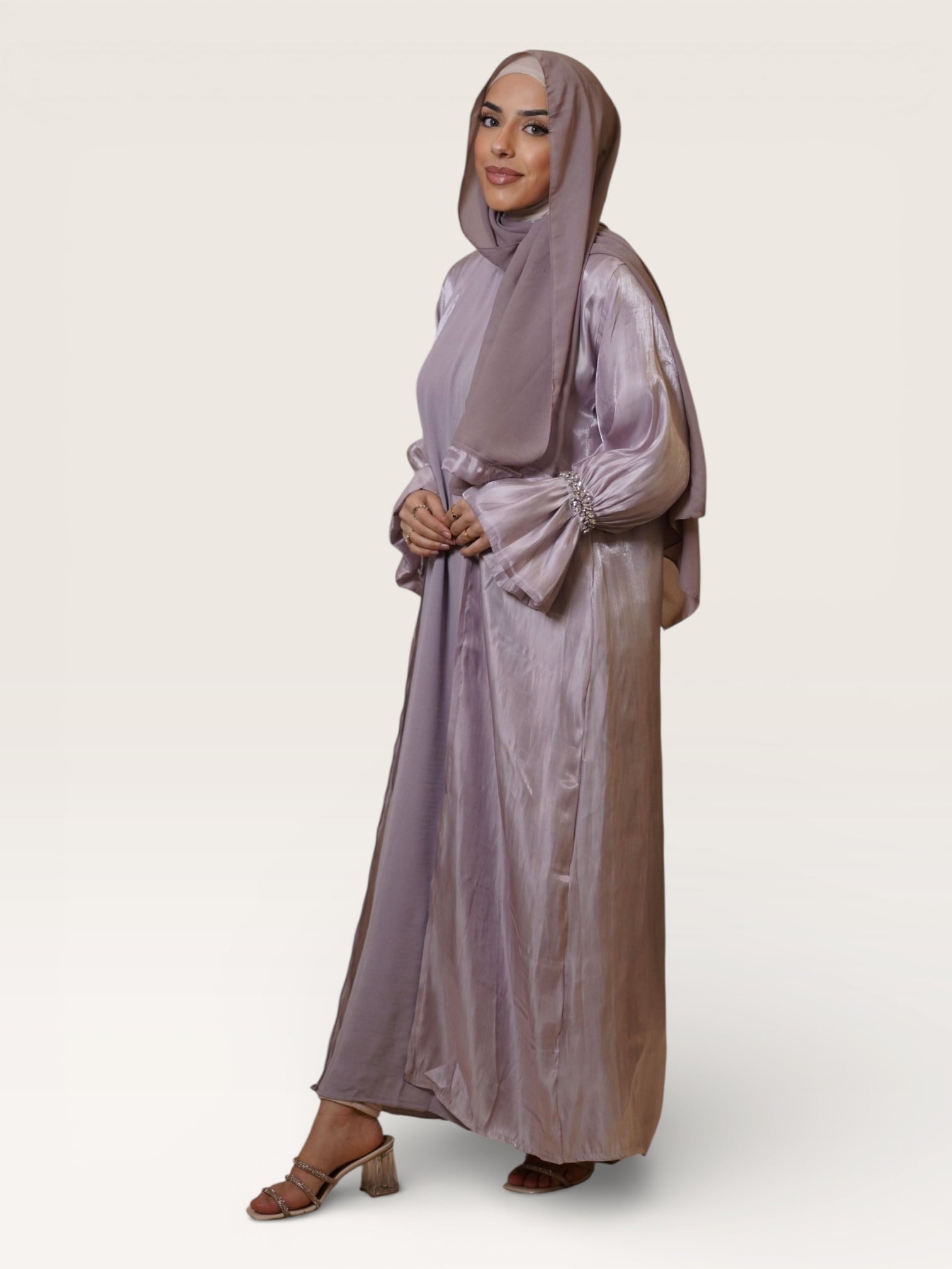 Emirate abaya - lavendel