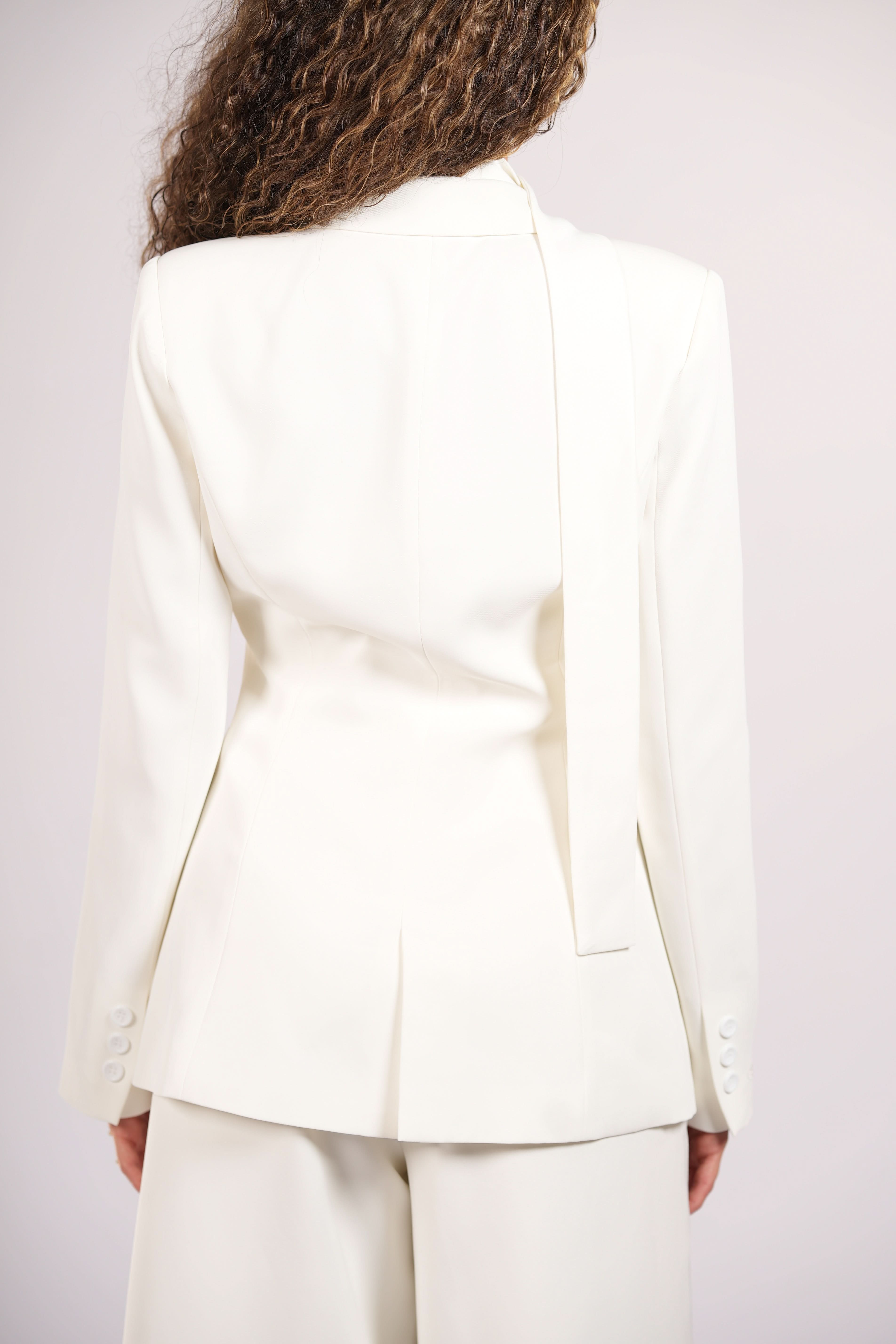 the palais blazer - white - Losyana.Shop