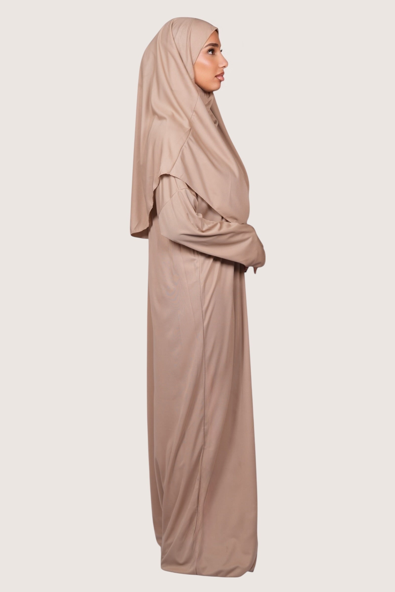 prayer dress jersey - beige