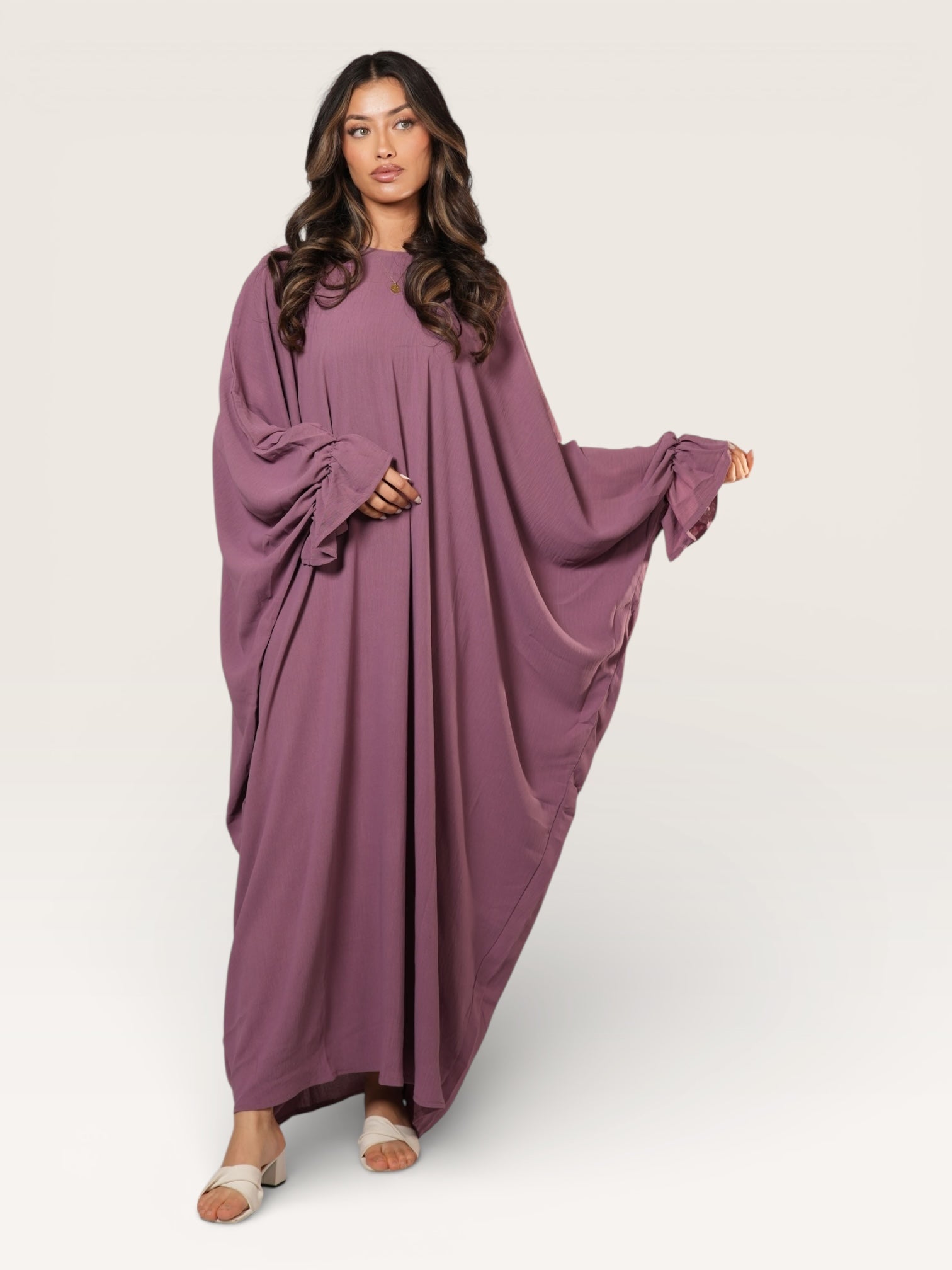 Jazz Abaya - pink - Losyana.Shop